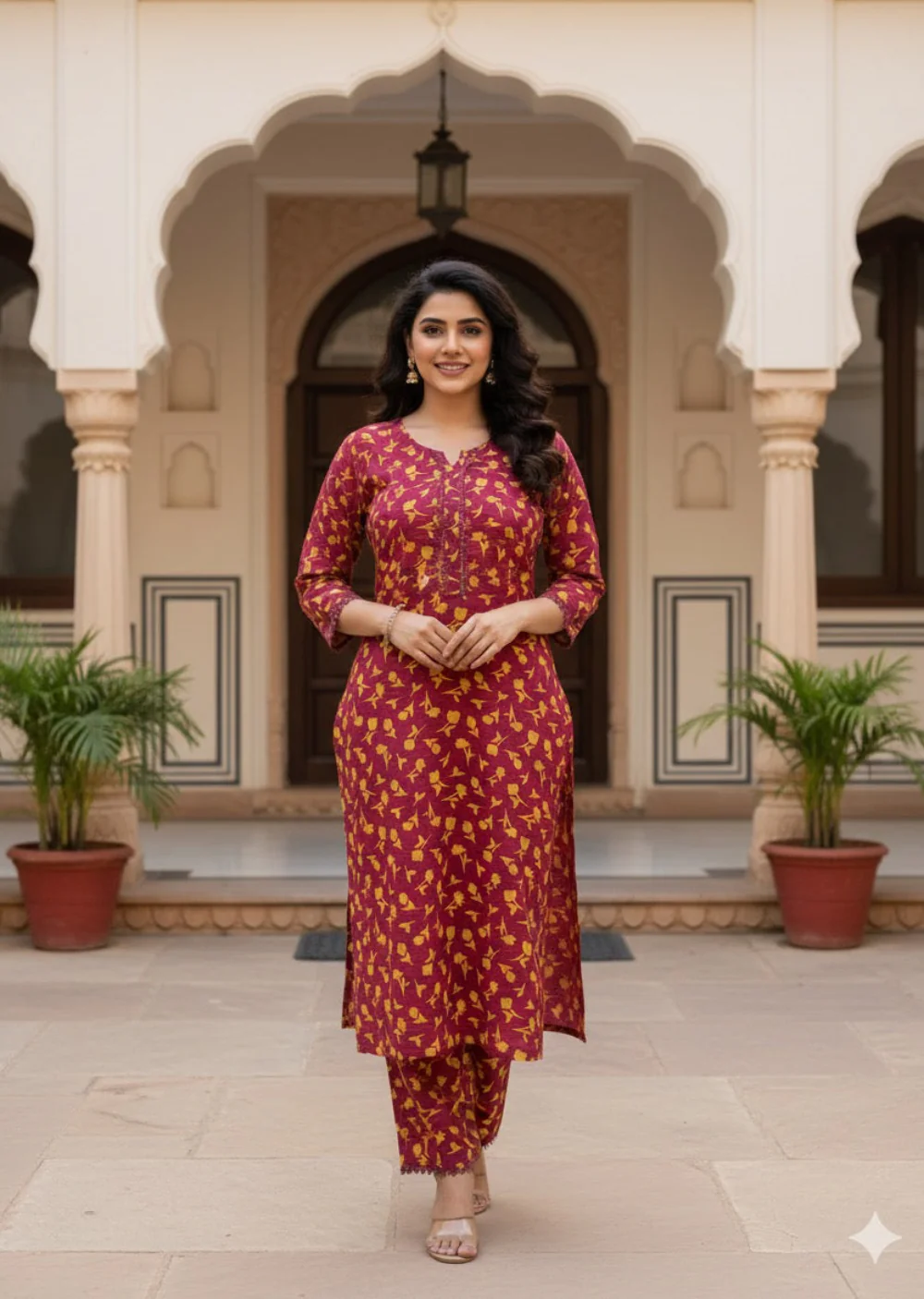 SLMN-11 Readymade Khaddar Co-ord