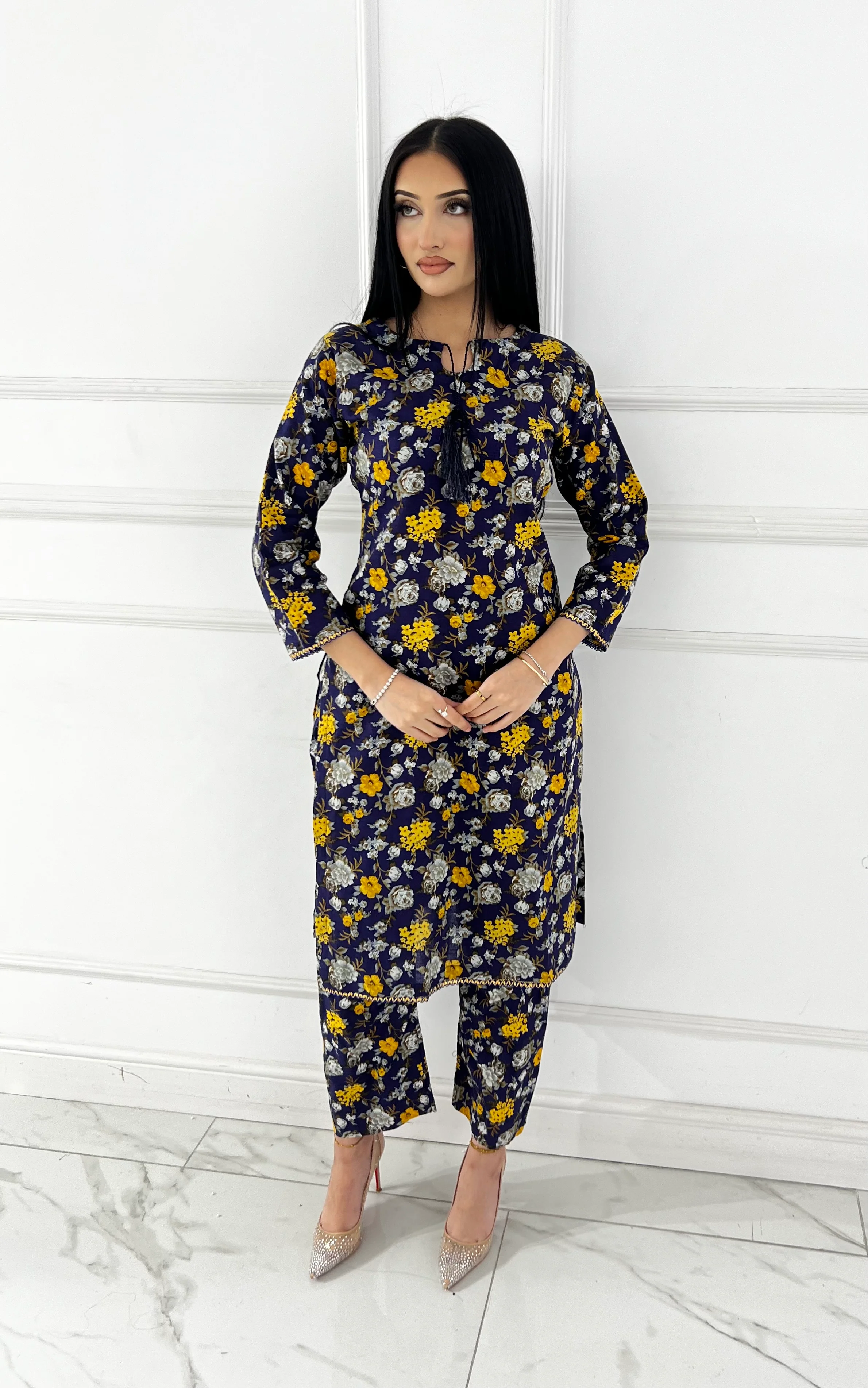 SLMN-18 Readymade Khaddar Co-ord - Image 2