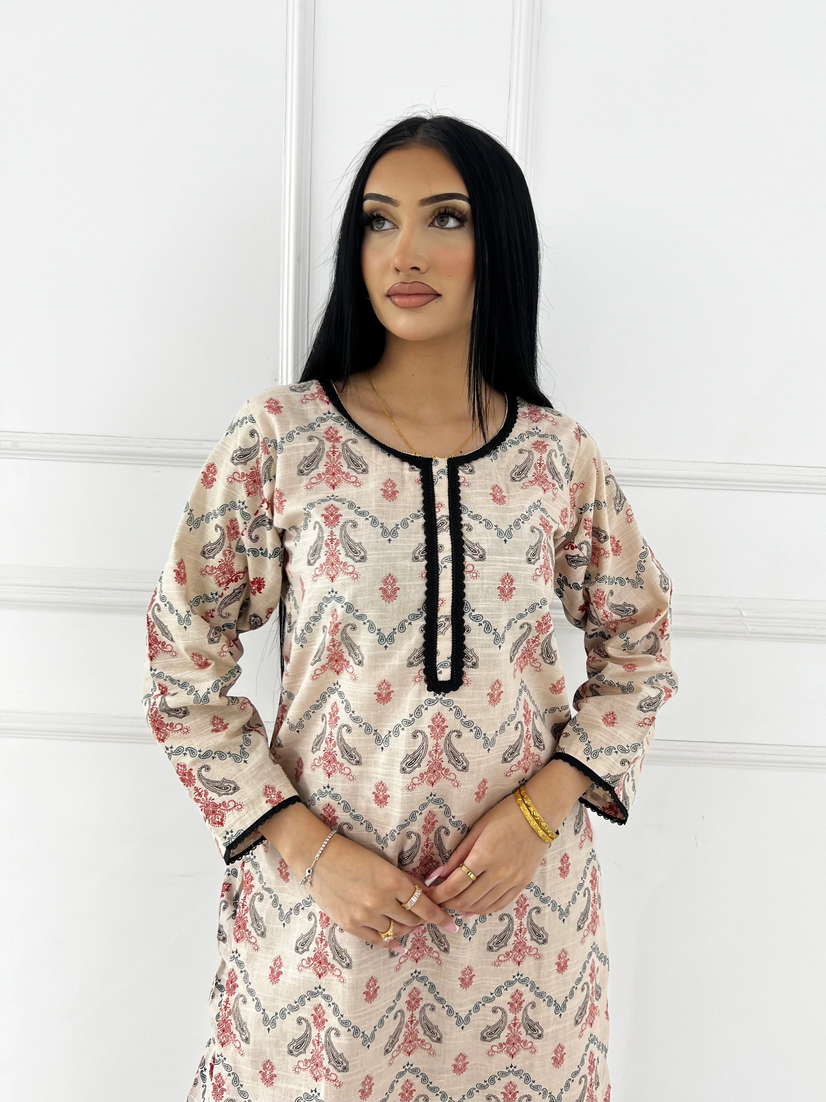 SLMN-29 Readymade Khaddar Co-ord - Image 2