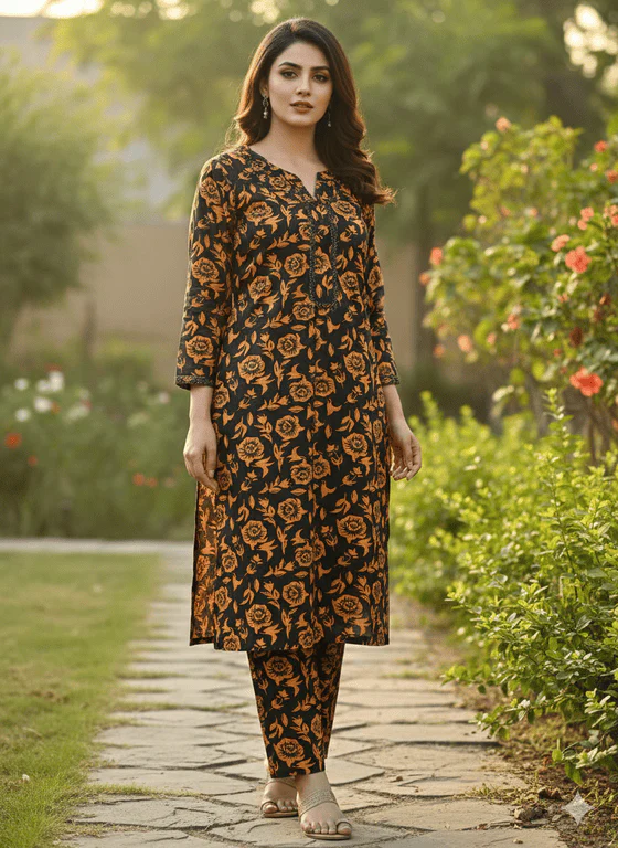 SLMN-35 Readymade Khaddar Co-ord