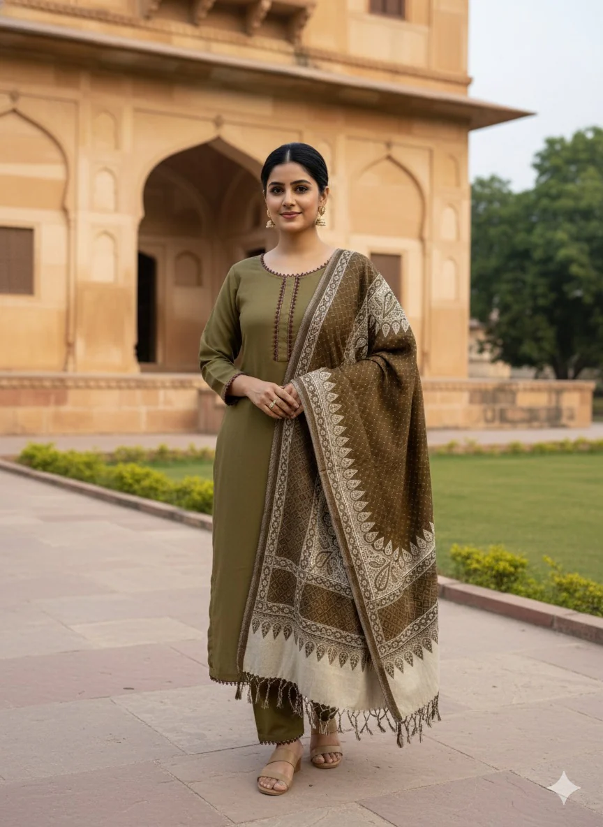 SLMN-54 Readymade Dhanak WINTER Colection  2025 - Image 10