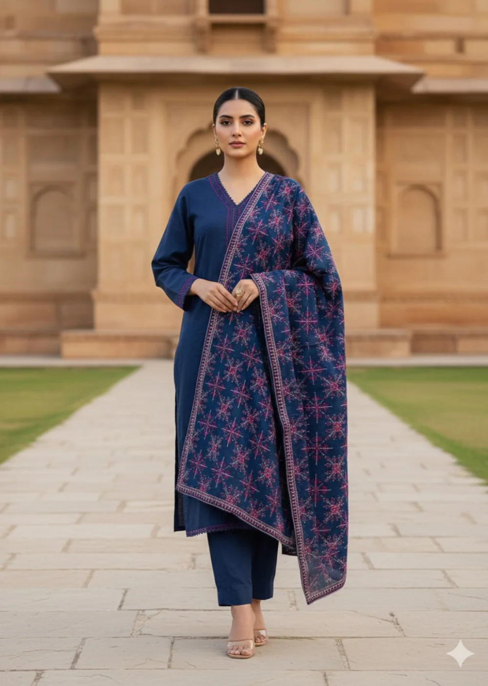 SLMN-54 Readymade Dhanak WINTER Colection  2025 - Image 5