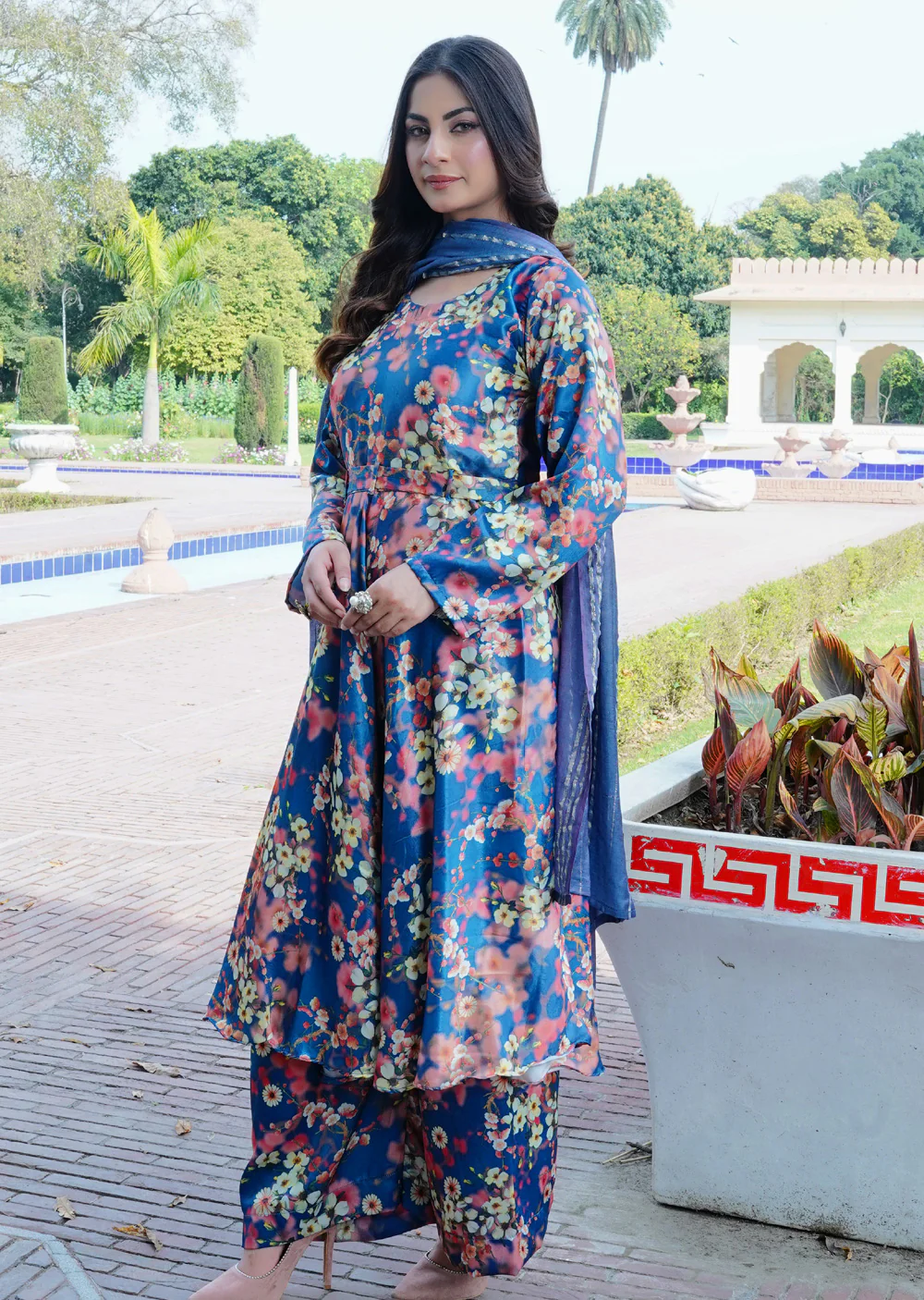 SLMPR-04 - Zink - Readymade - High Quality Printed Suit 2025 - Image 2