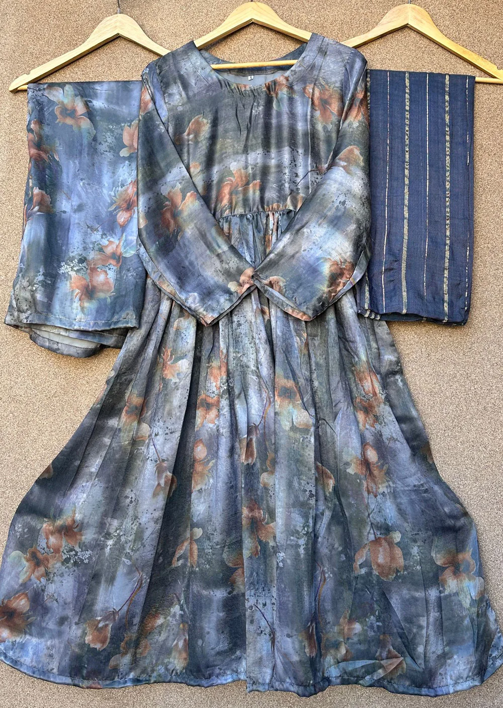SLMPR-08 - Grey - Readymade - High Quality Printed Suit 2025 - Image 5