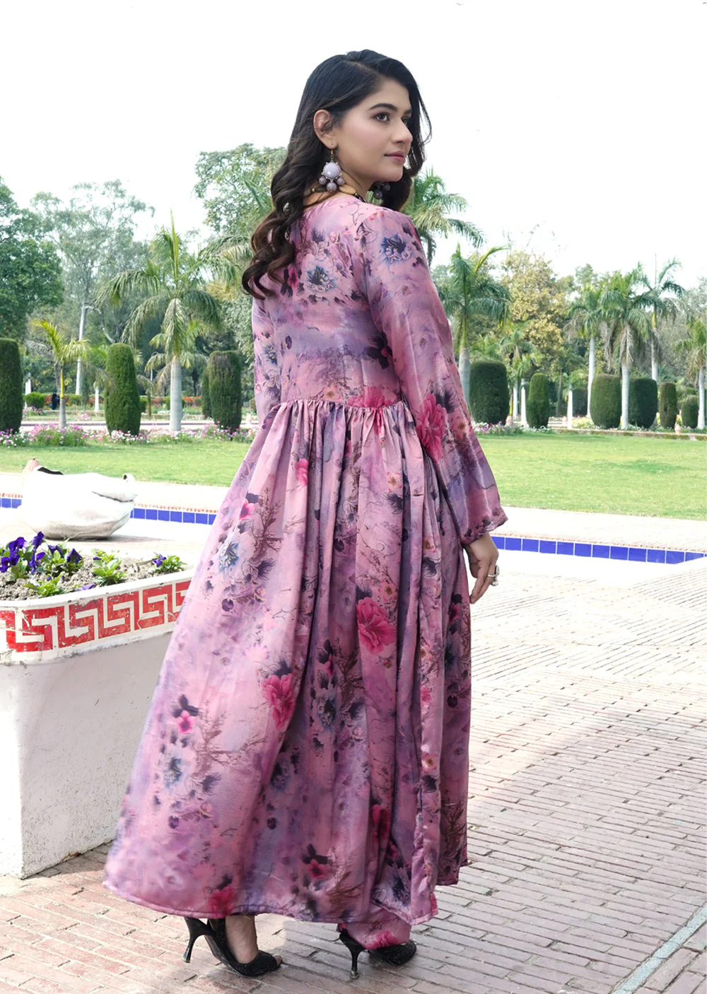 SLMPR-10 - Maroon - Readymade - High Quality Printed Suit 2025 - Image 3