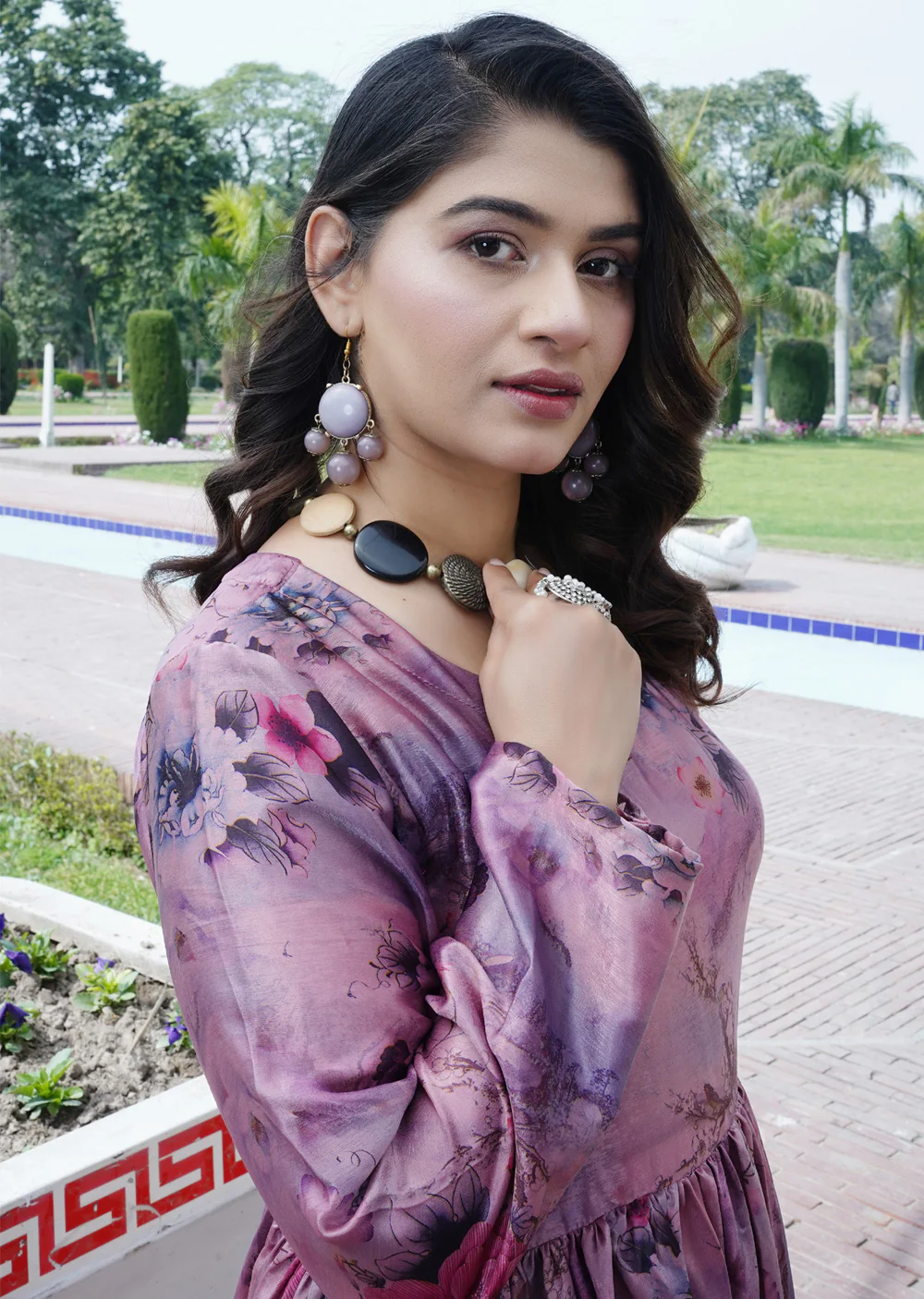 SLMPR-10 - Maroon - Readymade - High Quality Printed Suit 2025 - Image 5