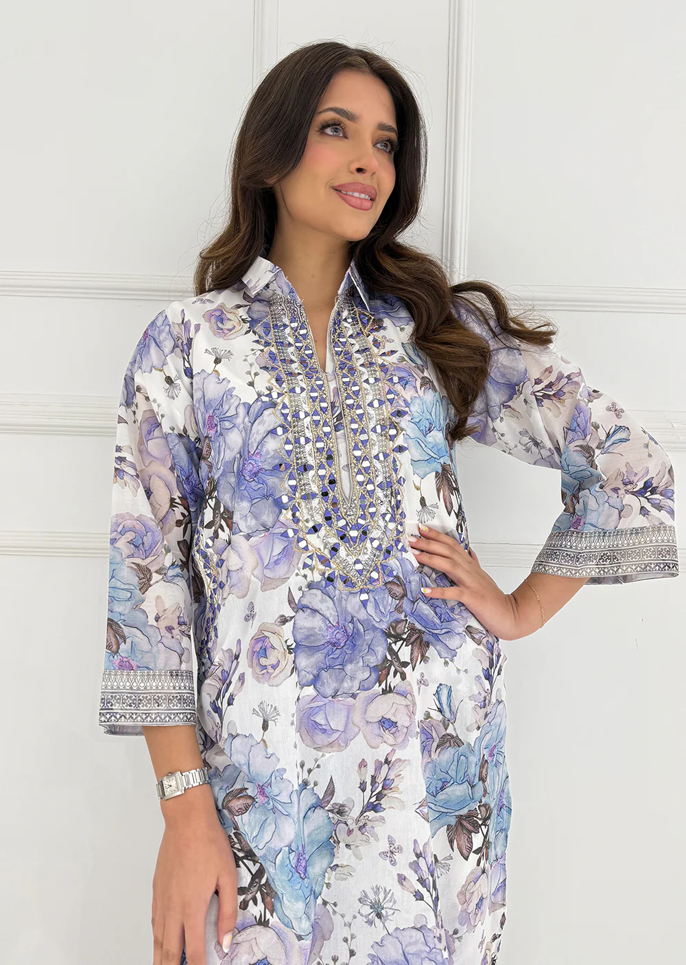 SMR3104- Readymade Silk 2 Piece Suit - Image 38
