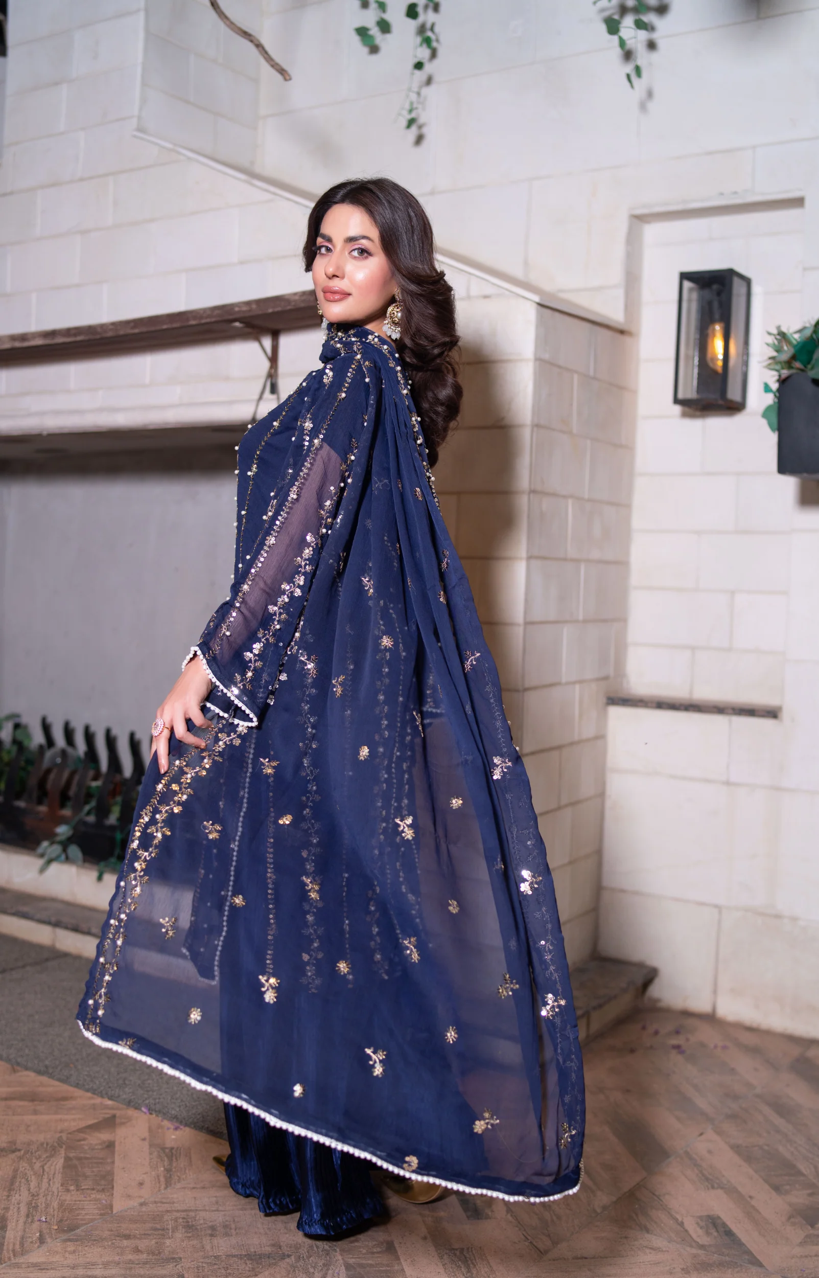SMR3140 - Readymade - Laraib Chiffon Suit 2025 - Image 44