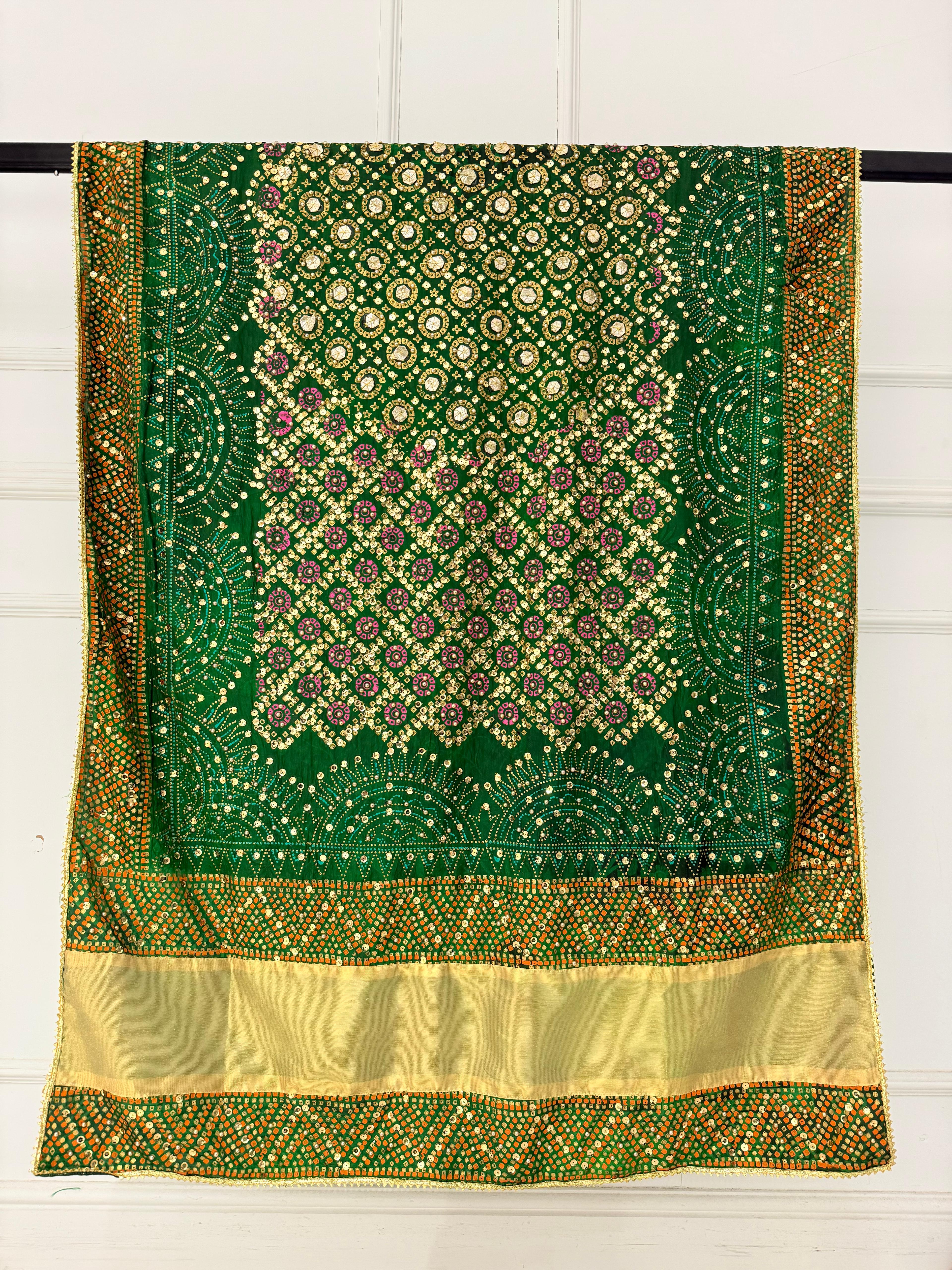 SMR7101 - Block Print Wedding Duppattas - Image 10