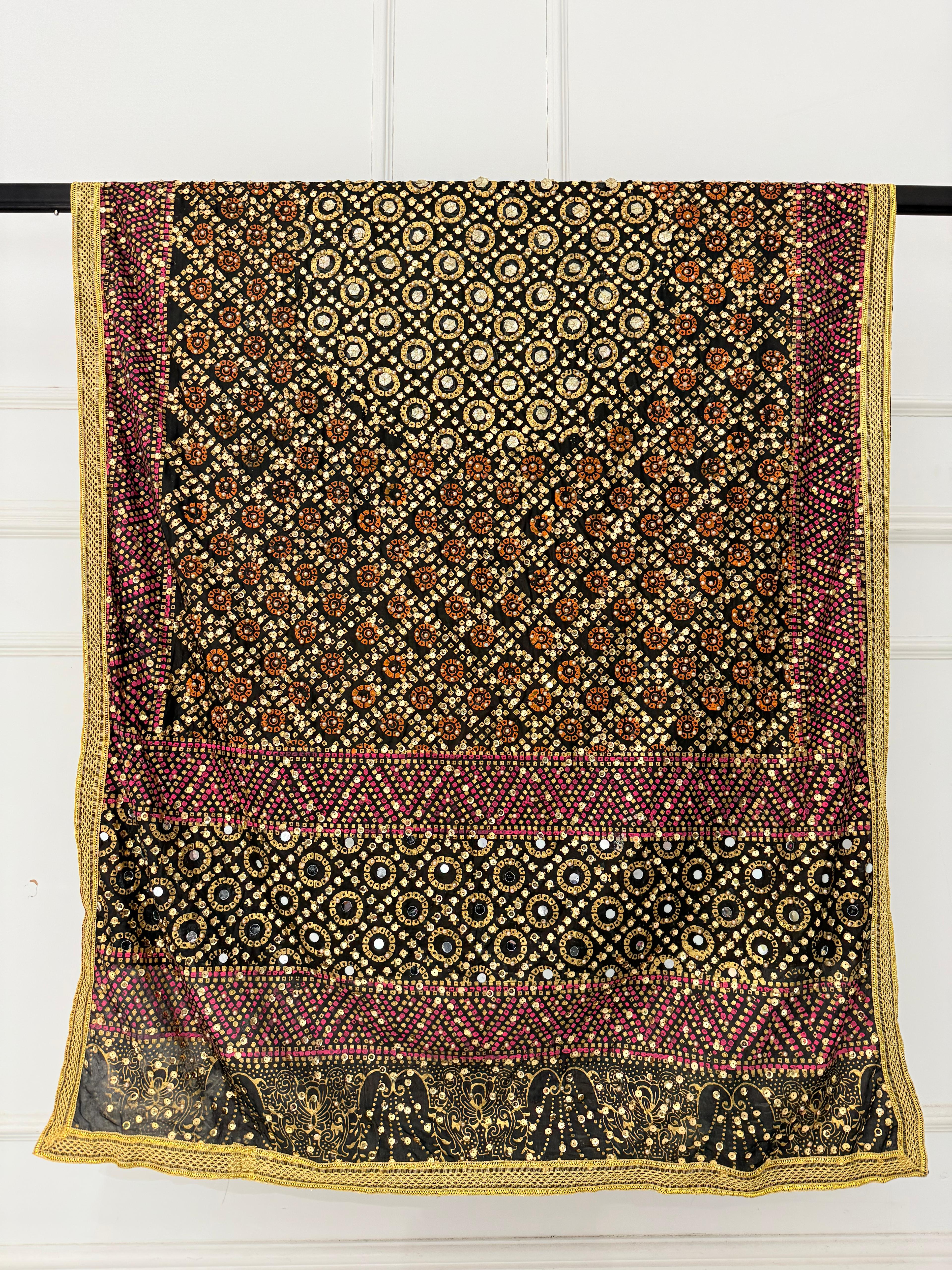 SMR7101 - Block Print Wedding Duppattas - Image 13