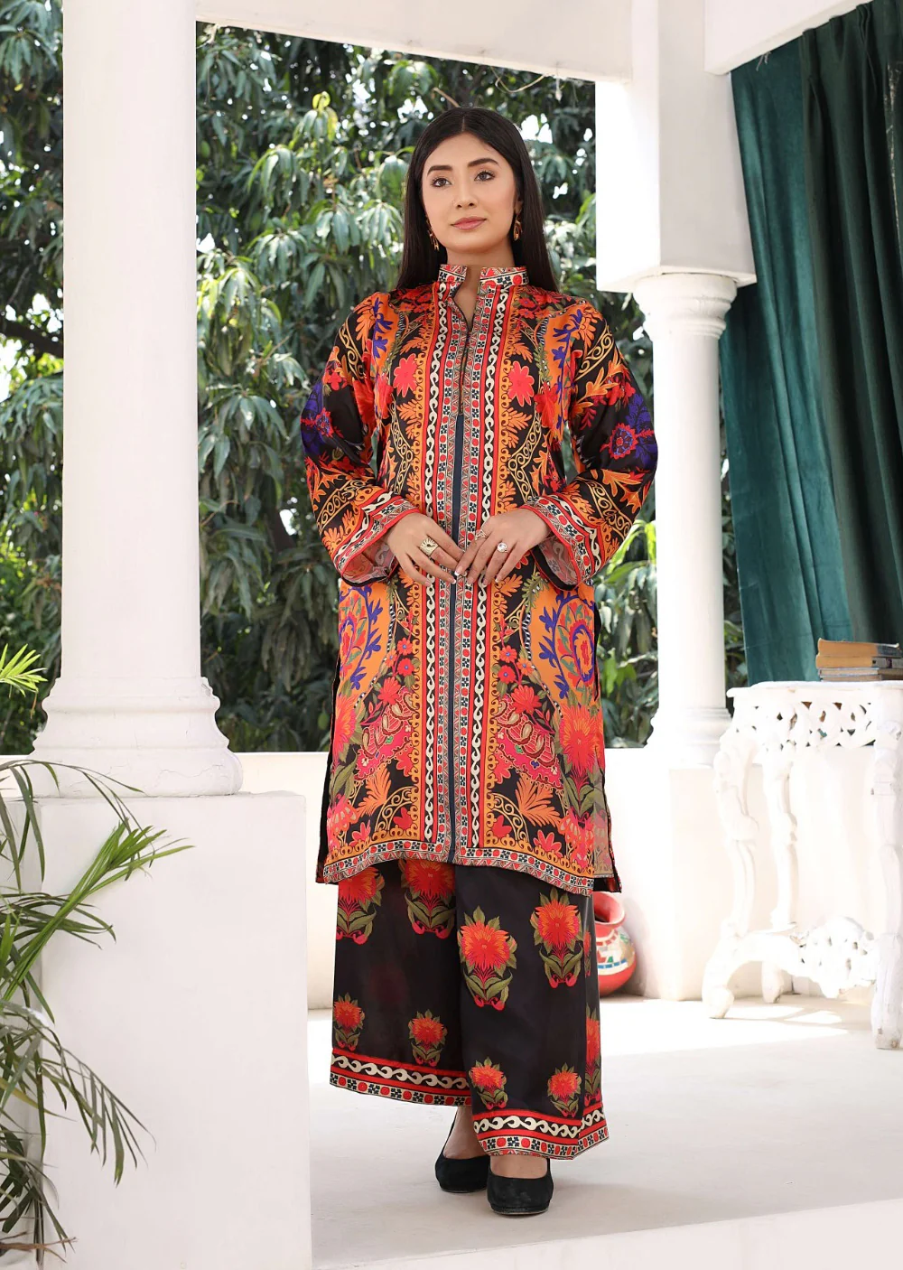 SMRF-05 - Orange - Readymade - Silk Suit 2025
