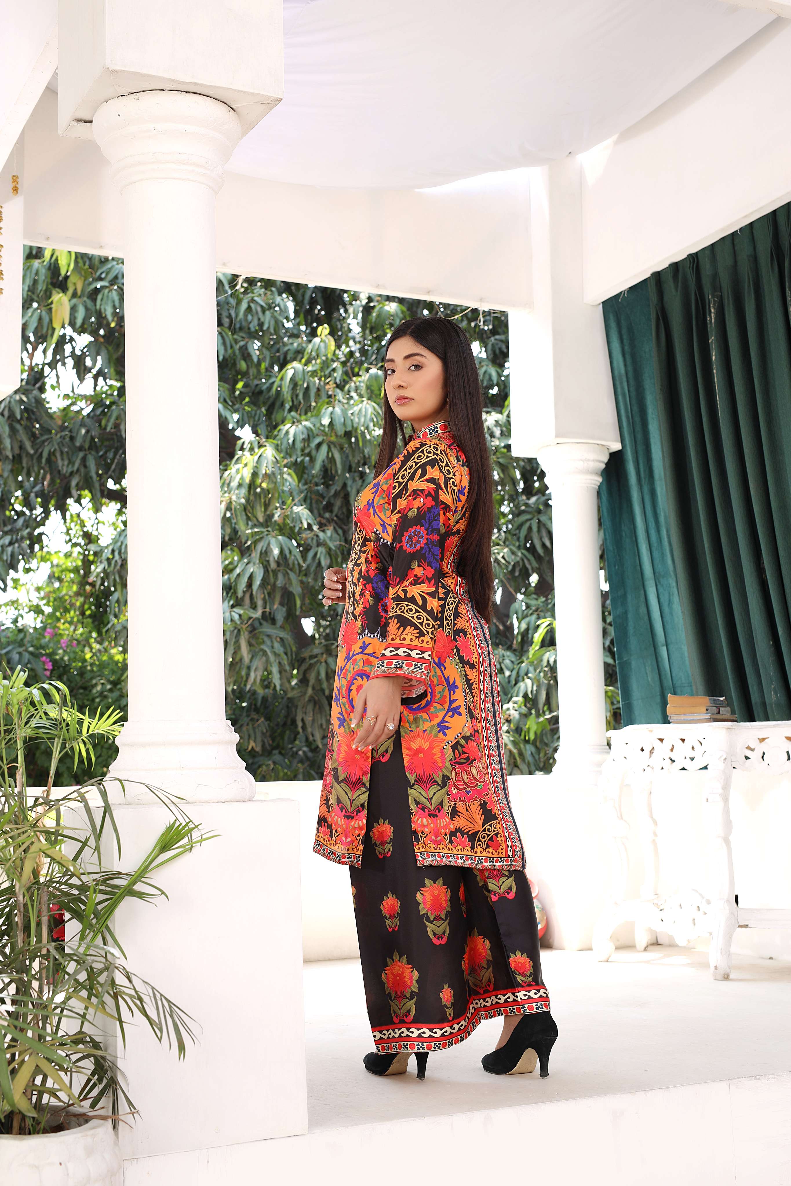 SMRF-05 - Orange - Readymade - Silk Suit 2025 - Image 6