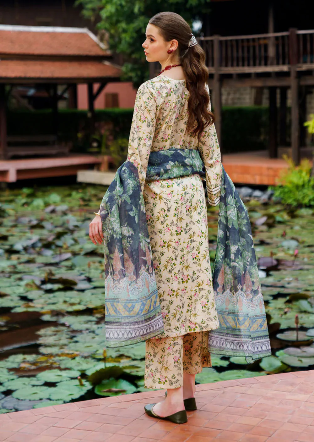 Sneha - Readymade 3 Piece Cotton Suit - Image 4