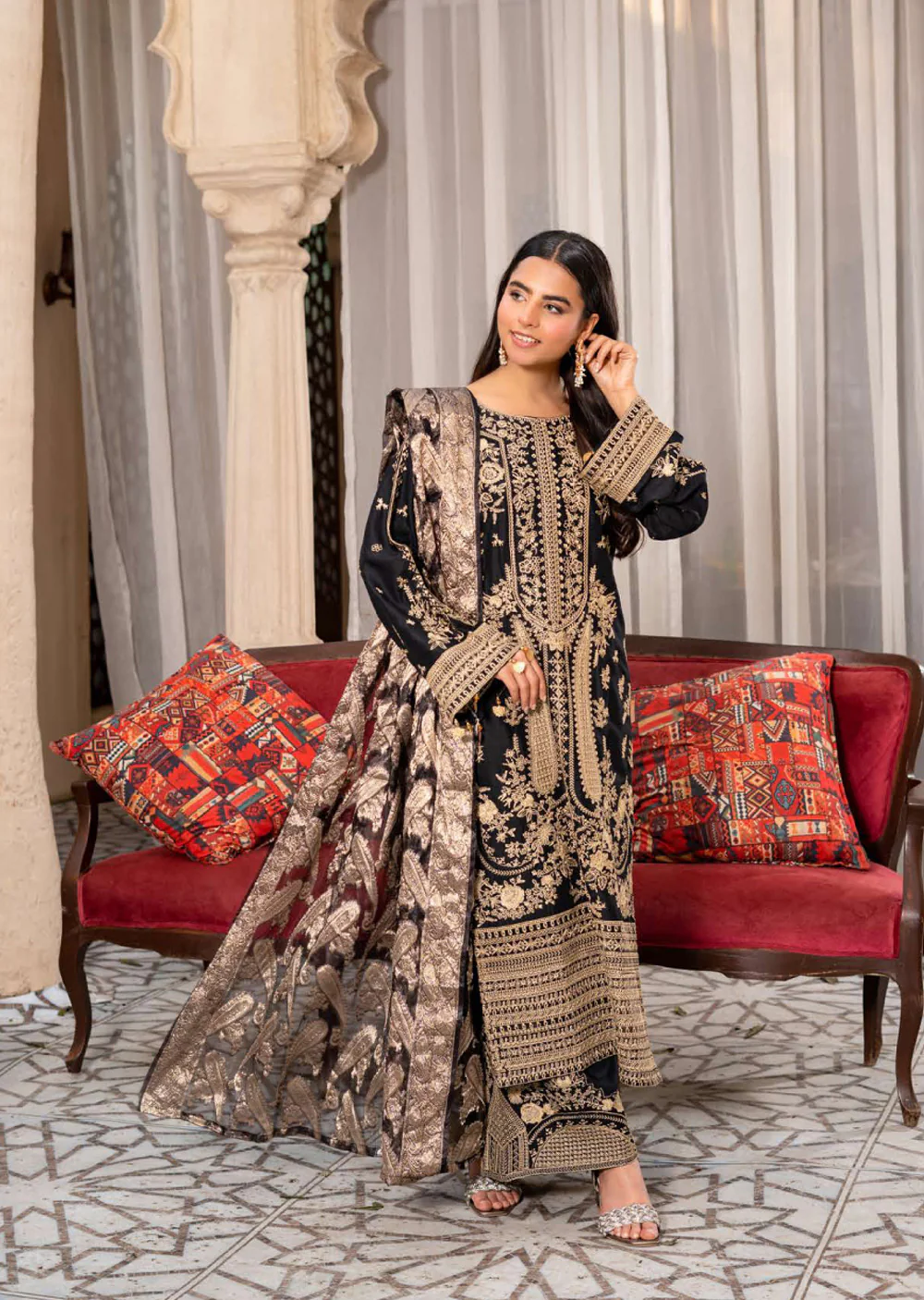 RGZ-001 - Readymade - Sana Safinaz by Rangz 2025 - Image 11
