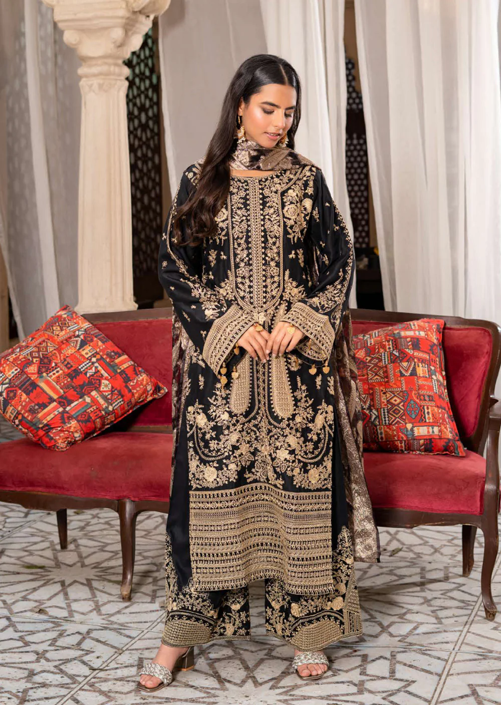 RGZ-001 - Readymade - Sana Safinaz by Rangz 2025 - Image 15