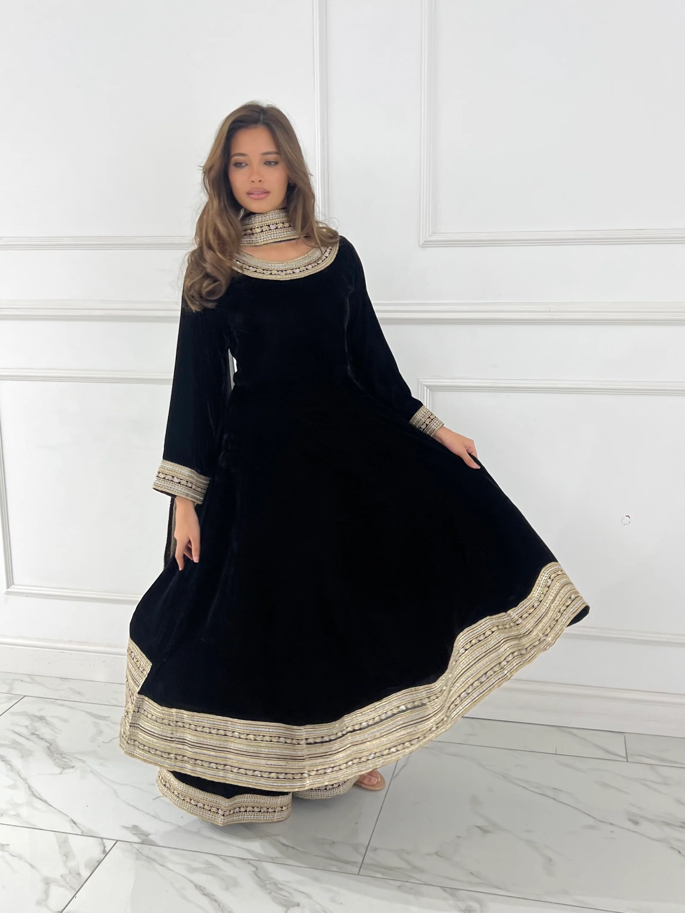 SPC-02-Readymade Velvet Sehrish B Formals - Image 4