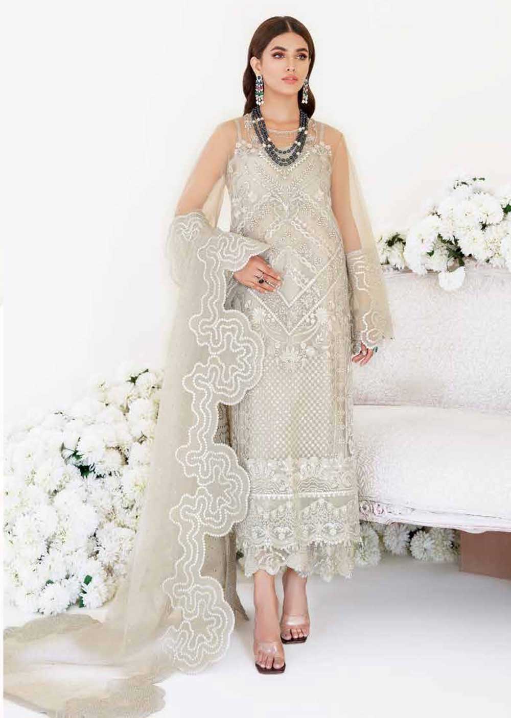 SR-1061 - Miquella - Readymade - Fluer Collection by Imrozia 2022