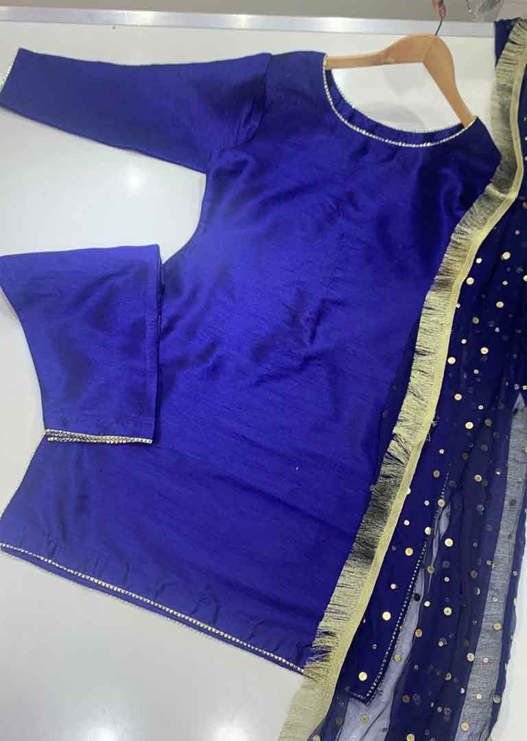 SRB105 - SADA BAKSH -Blue Sehrish.B Designer MUMMY N ME - Image 3