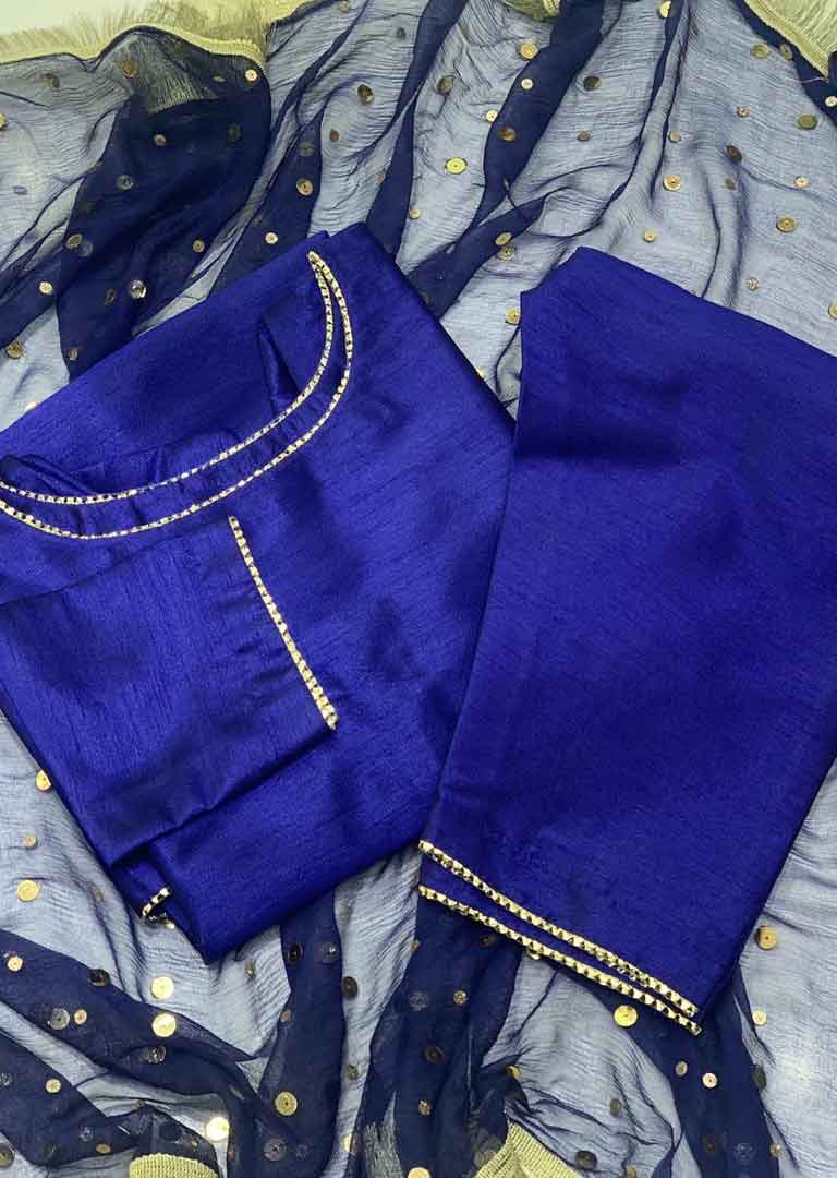 SRB105 - SADA BAKSH -Blue Sehrish.B Designer MUMMY N ME - Image 5