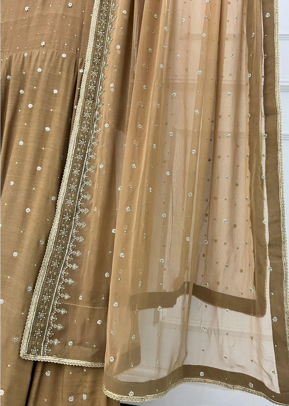 SRB1223- Zarina - Olive- Sehrish.B Designer - Image 7