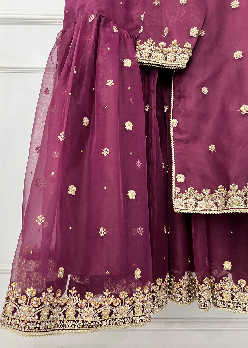 SRB1305 - Bano - Purple - Sehrish.B Designer - Image 10