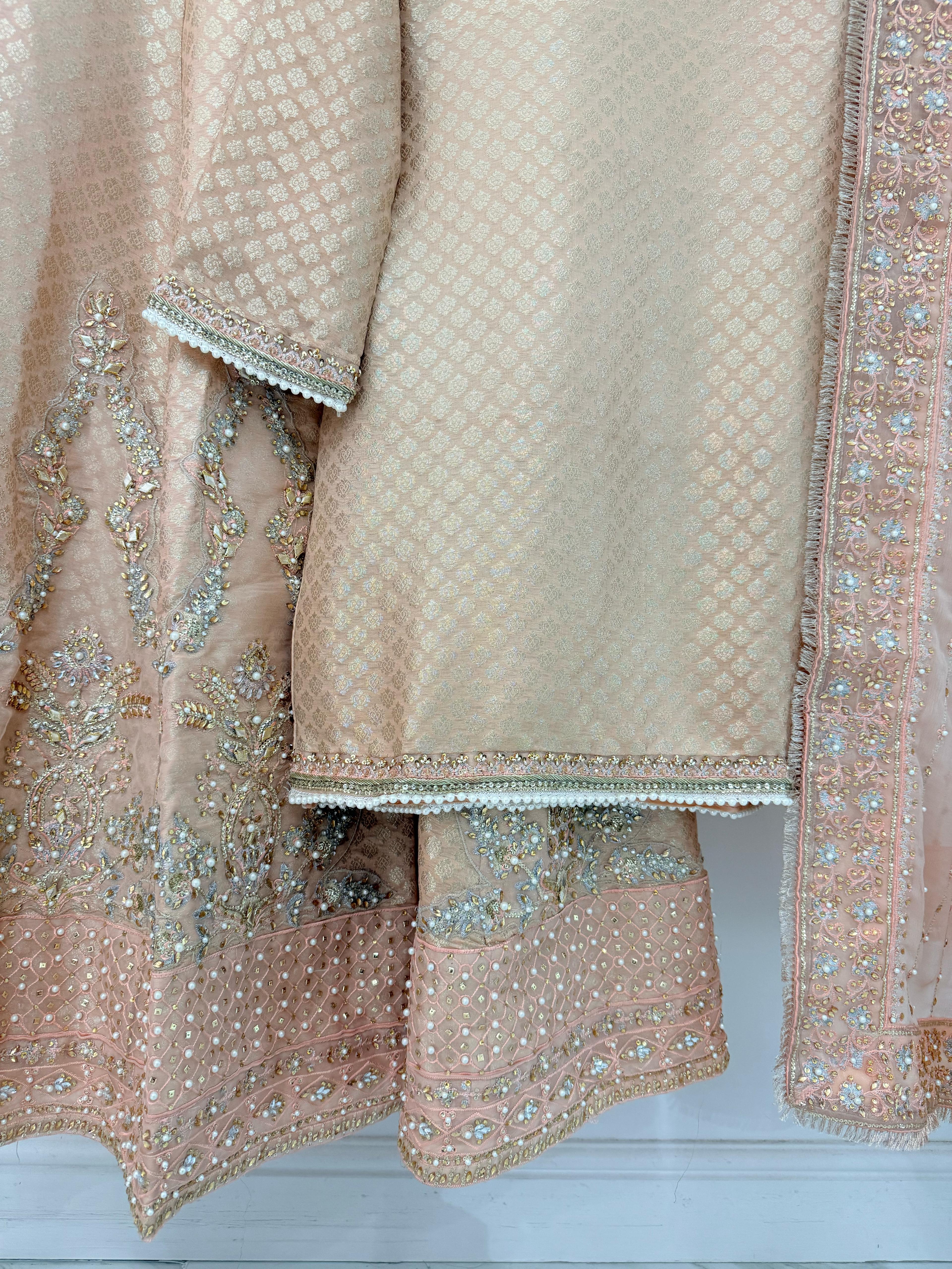 SRB1321 - Peach - Sehrish.B Designer - Image 8