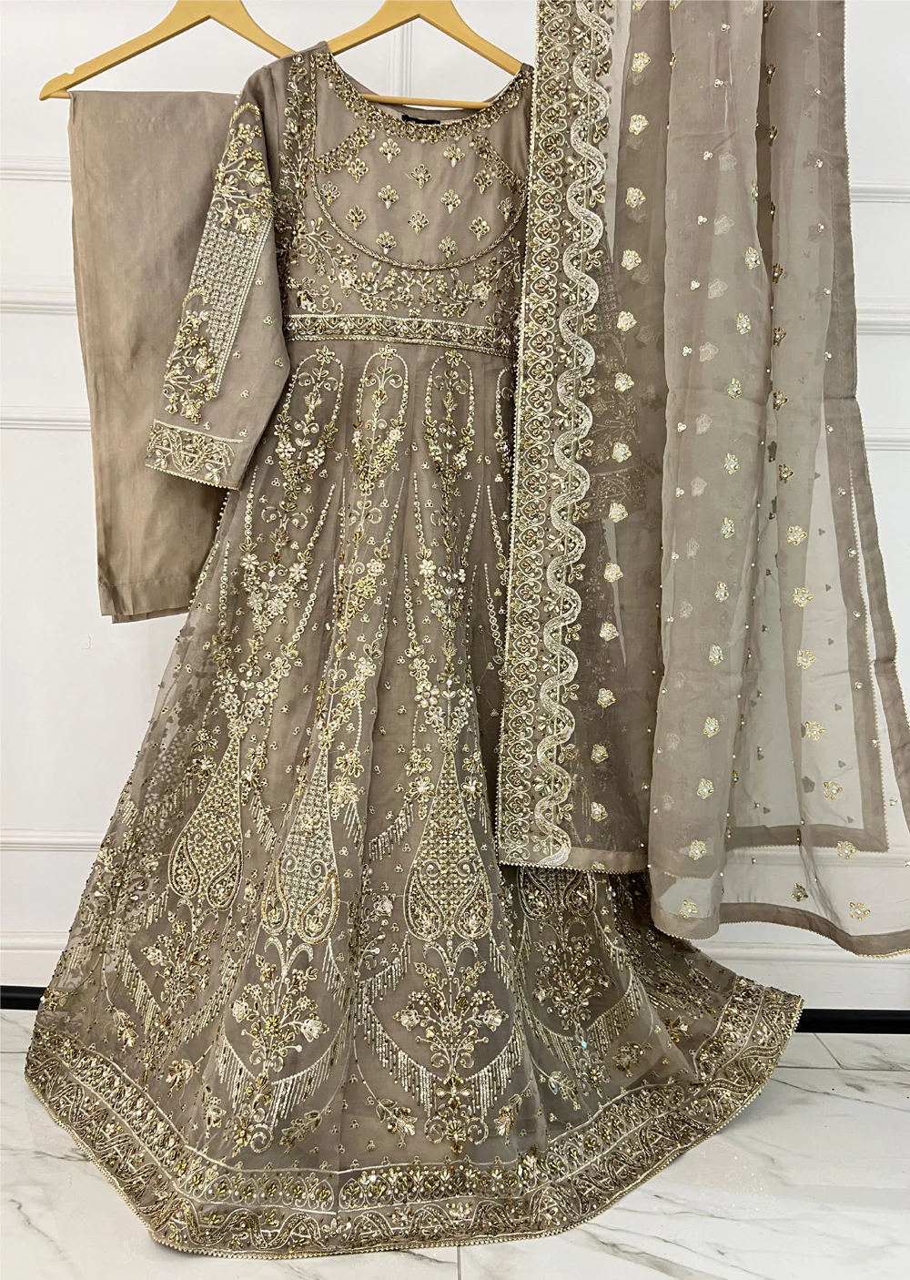 SRB1310 - Soraya - Nude - Sehrish.B Designer - Image 2