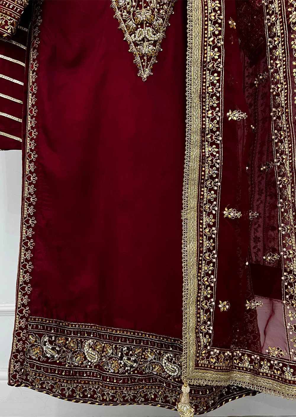 SRB1312 - Mahi - Red - Sehrish.B Designer - Image 9