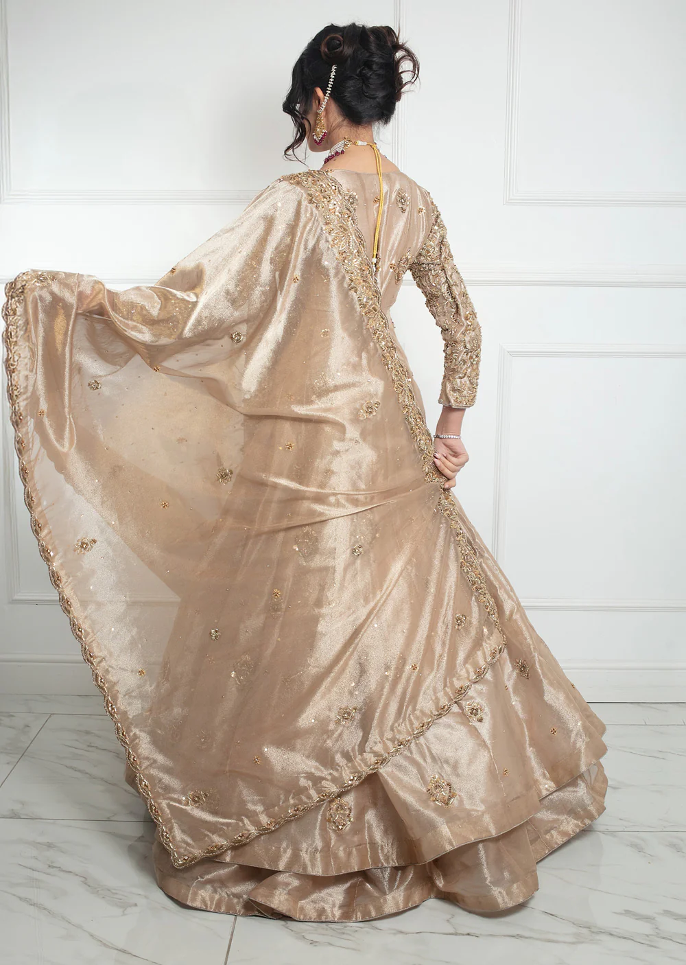 SRB1403 Le Roux - Wedding Maxi Dress - Image 3