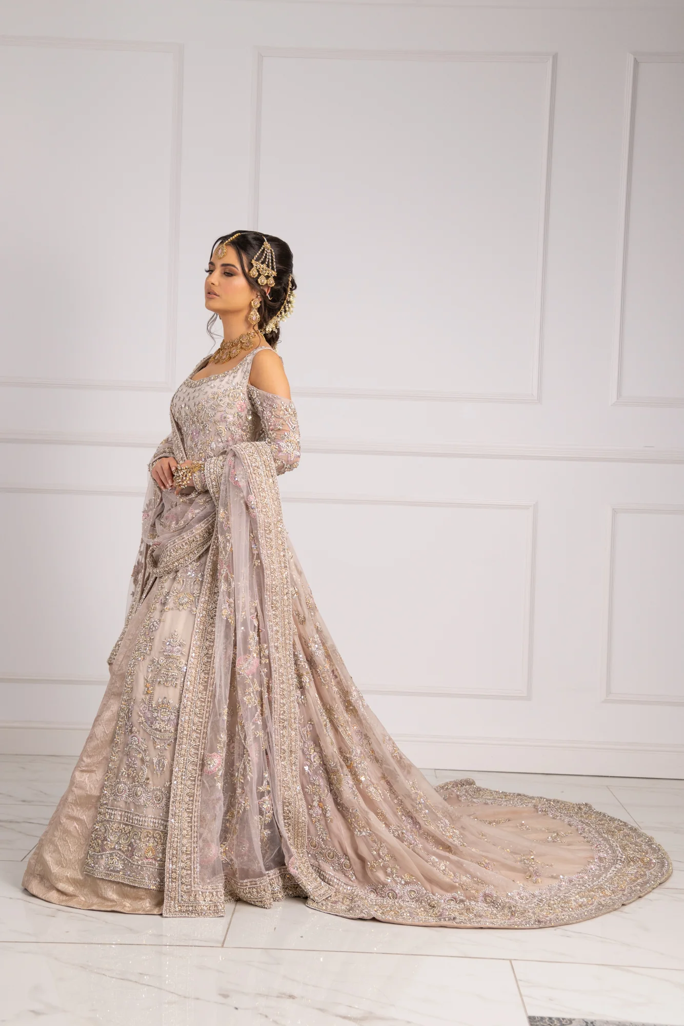 SRB2421 Humsafar - Bridal Trail Outfit - Image 3