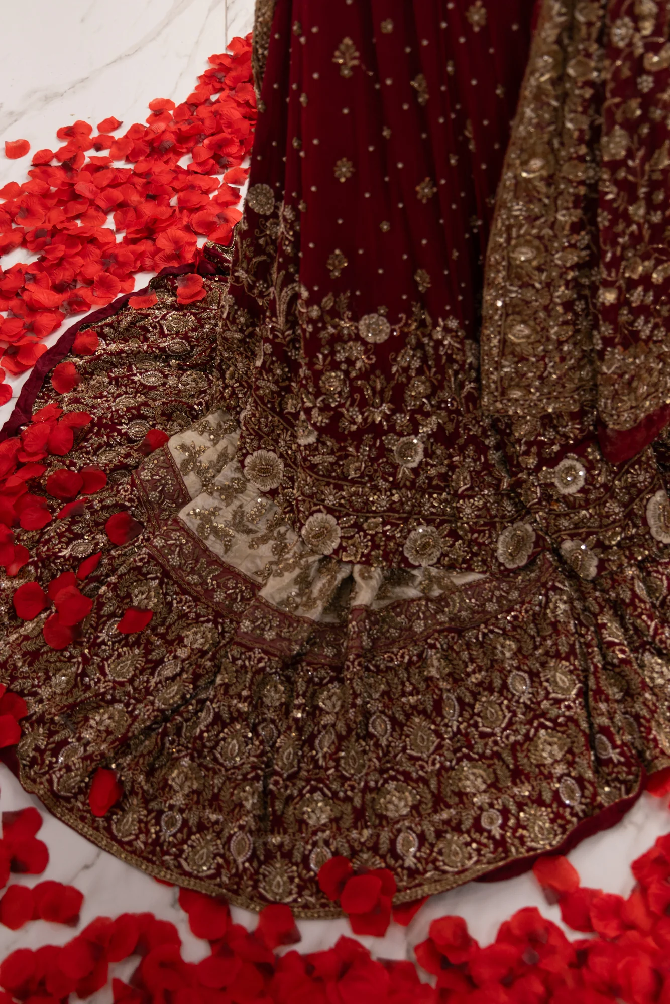 SRB2422 Muntaha - Bridal Farshi Lengha - Image 10