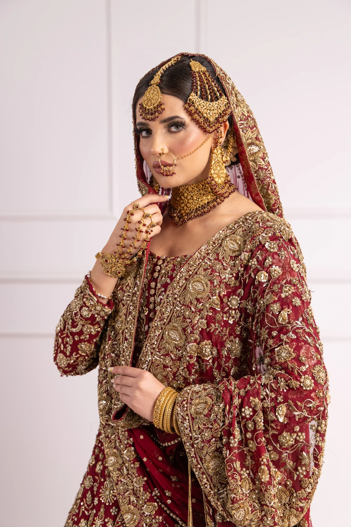 SRB2422 Muntaha - Bridal Farshi Lengha - Image 12