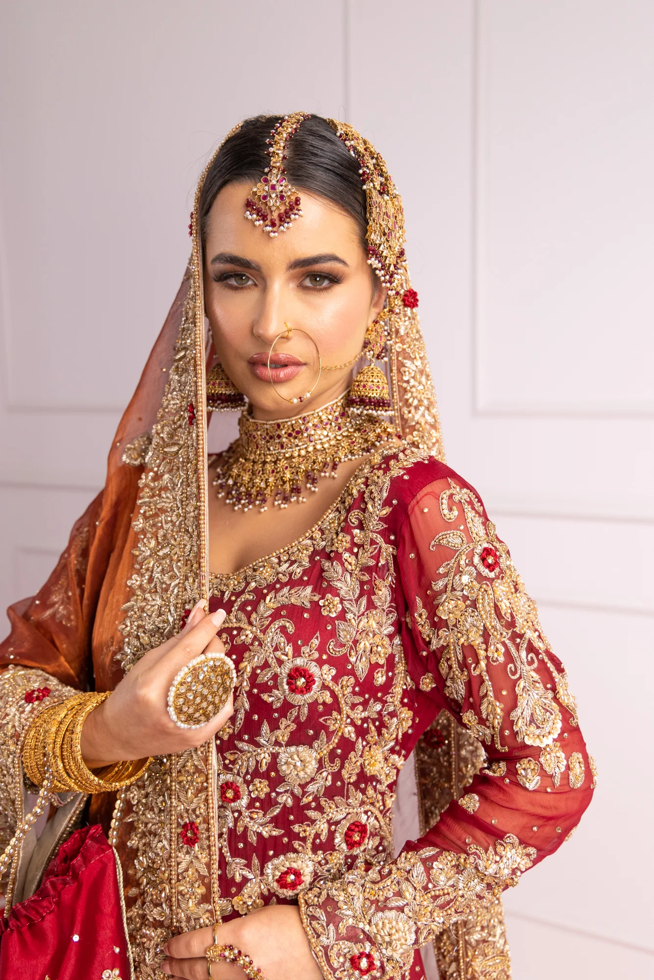 SRB2423 Raameen - Bridal Lengha - Image 6