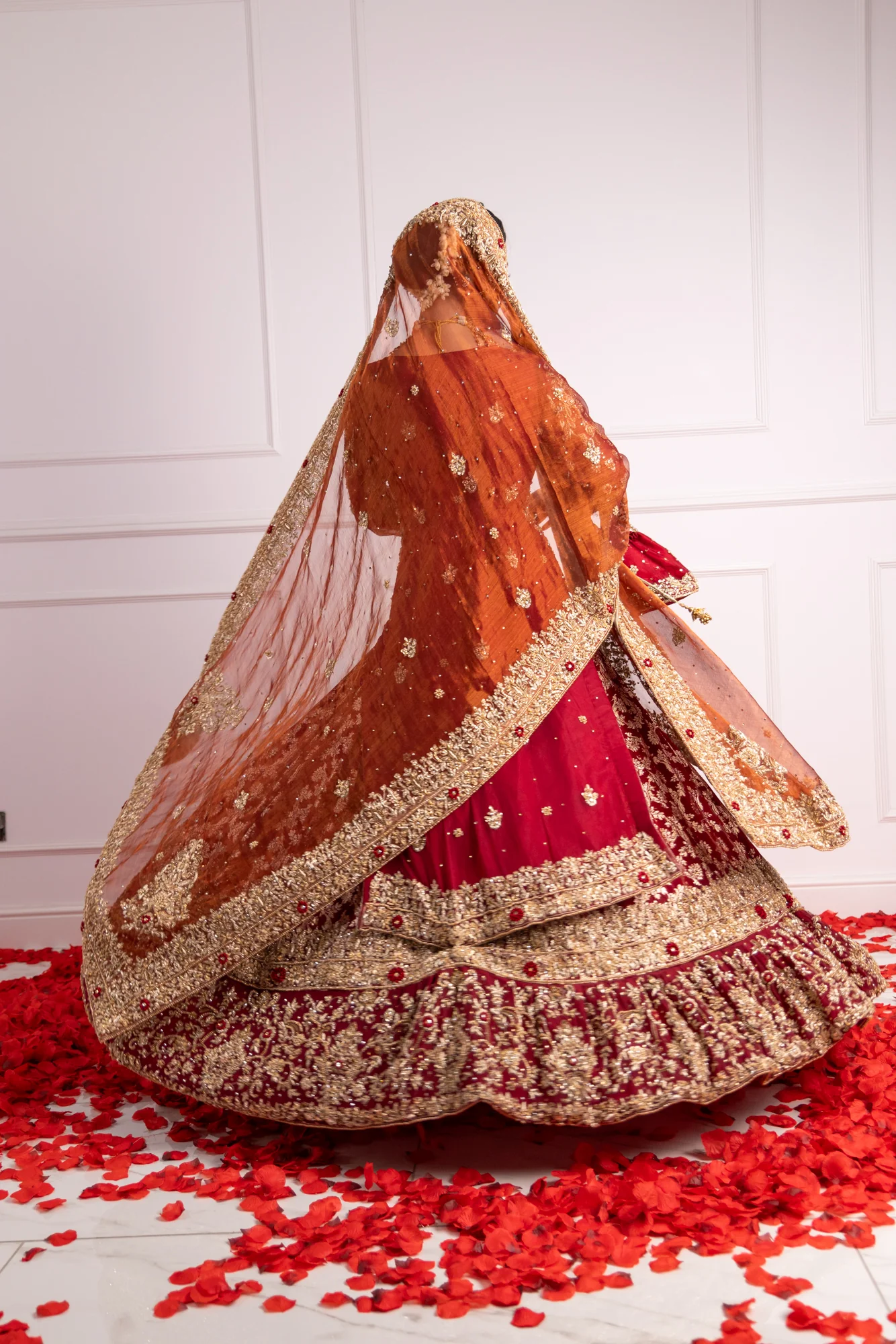 SRB2423 Raameen - Bridal Lengha - Image 8