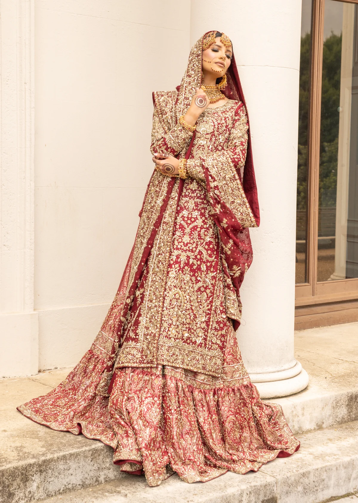 SRB2501 - Aashna Bridal Farshi Lengha - Image 2