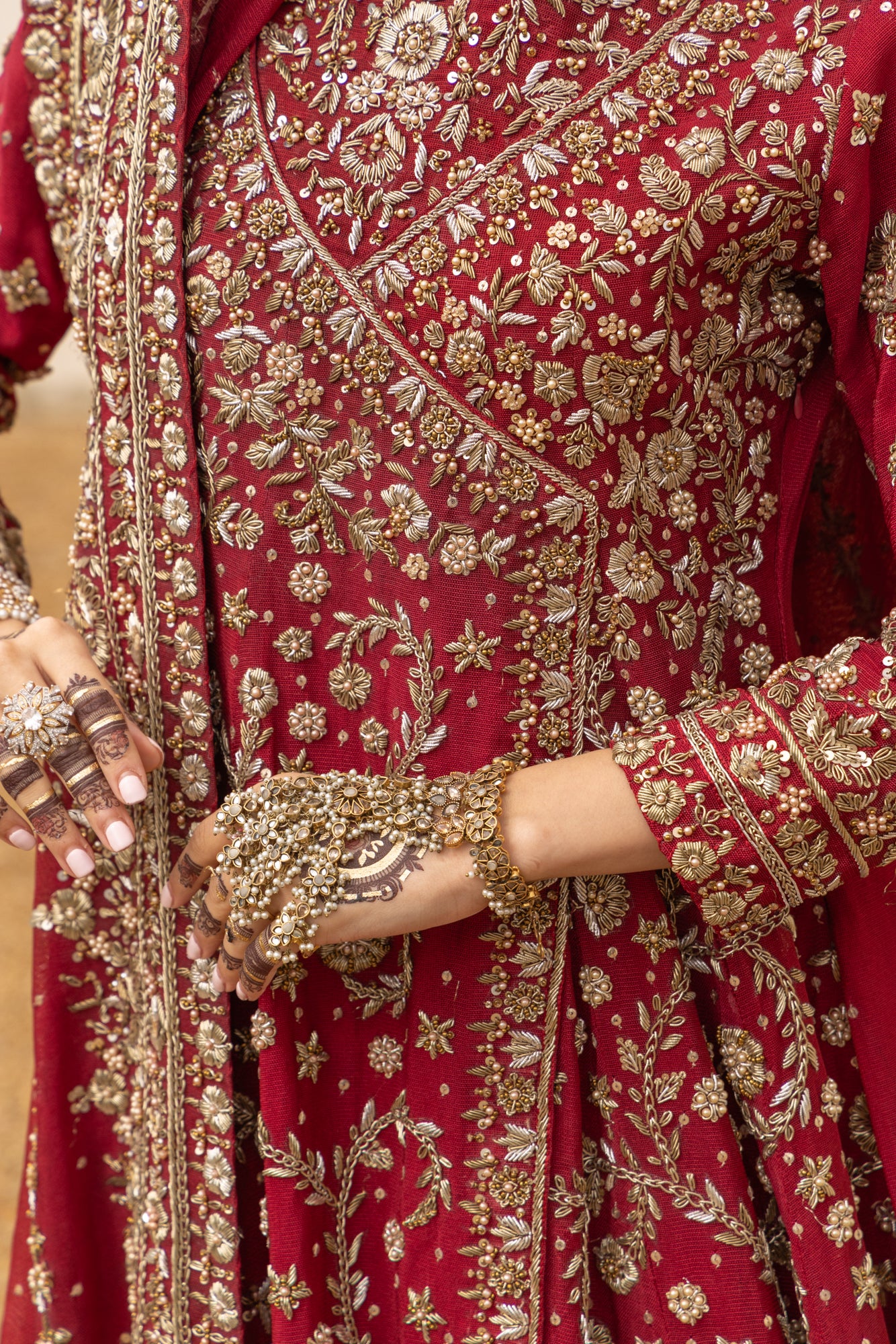 SRB2502 - Khwaab Bridal Farshi Lengha - Image 6