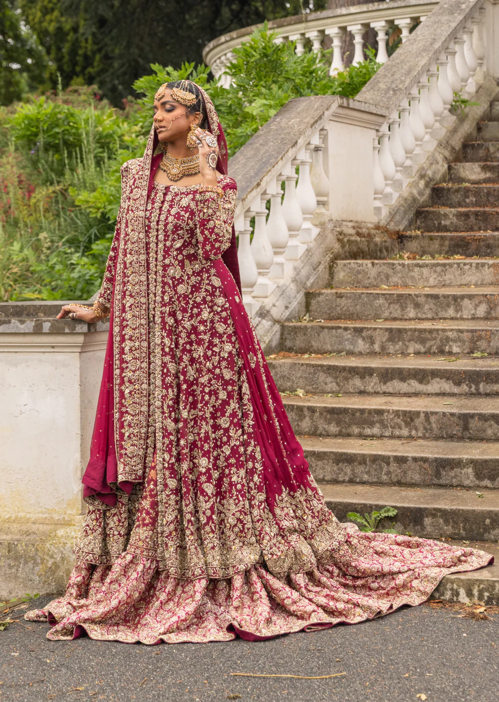 SRB2503 - Sapna Bridal Farshi Lengha