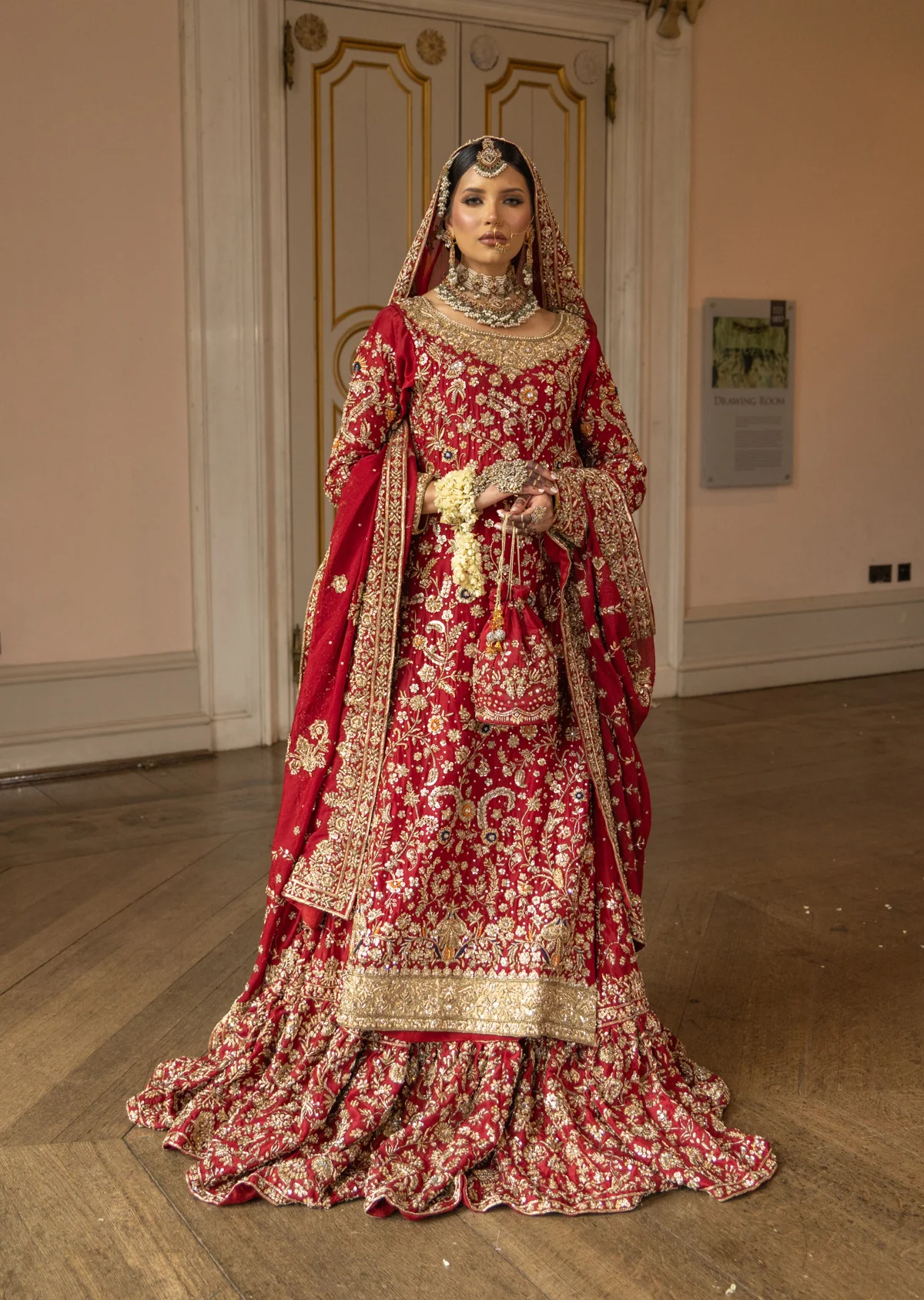 SRB2505 - Hina Bridal Farshi Lengha