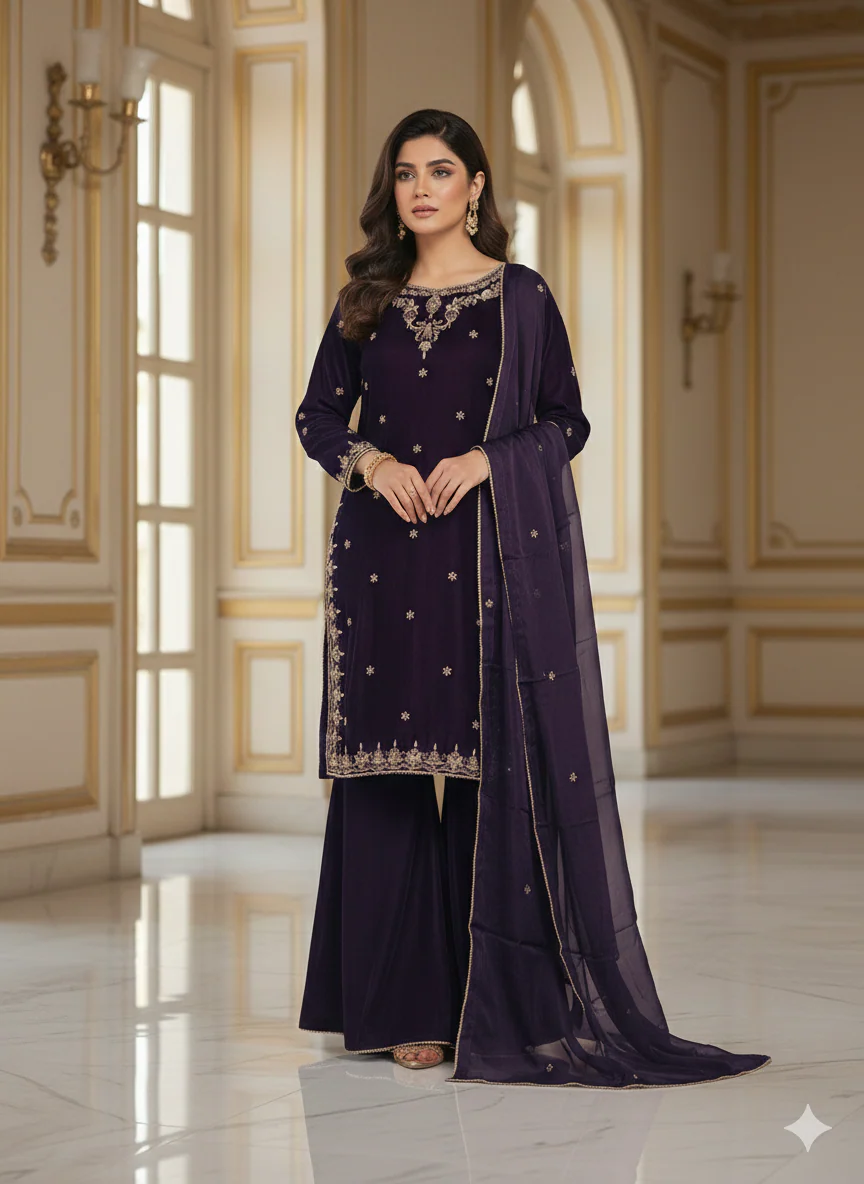 SRB2702- SAWAN -  Sehrish B Formals 2026 - Image 4