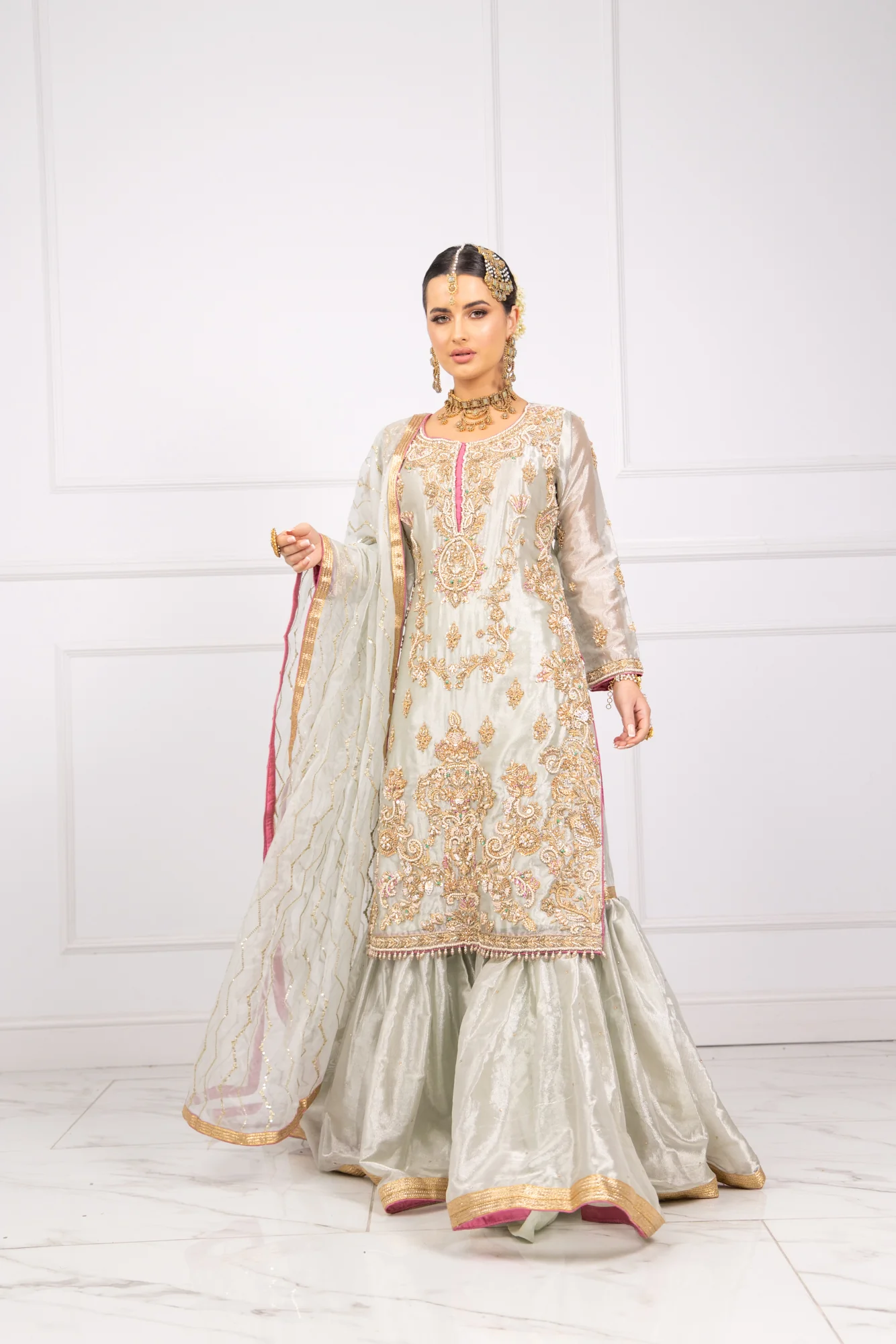 SRB1102 - BAREERA - Mint Sehrish.B Designer - Image 4