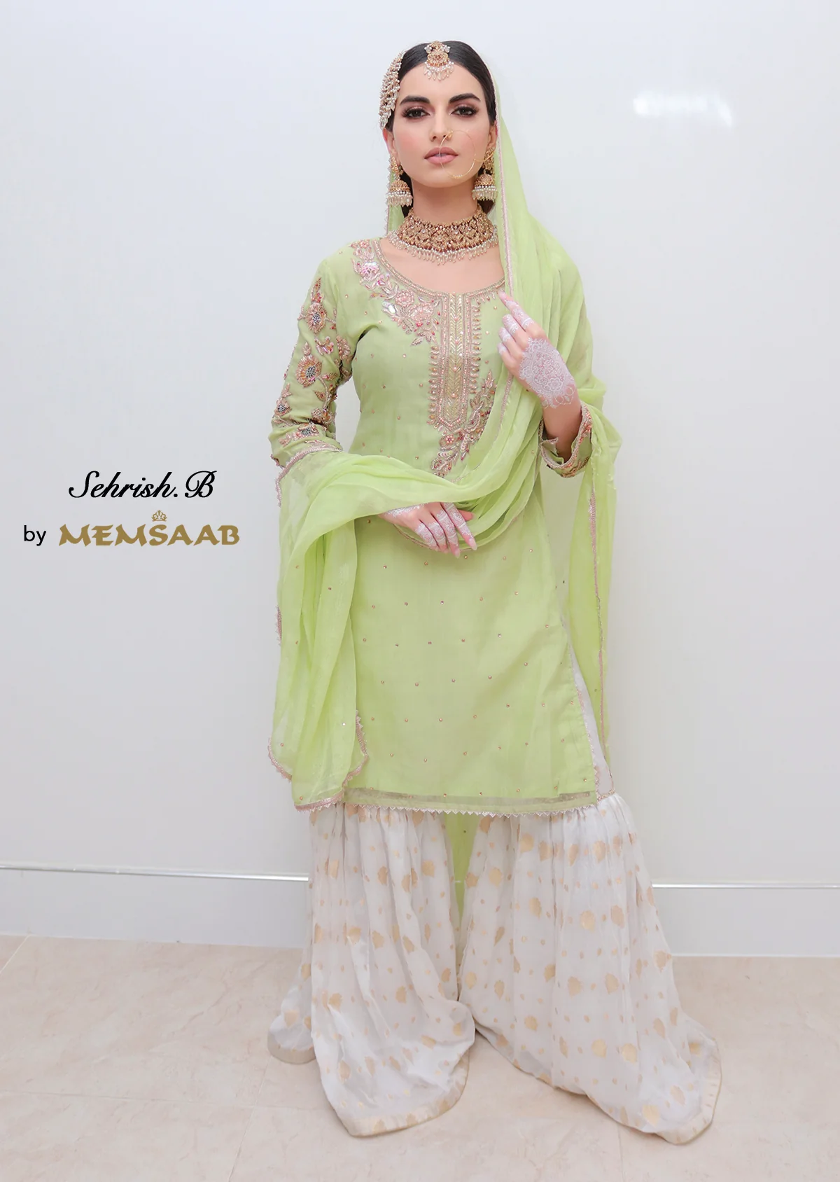 SRB9913 - GULBAHAR - Sehrish.B Designer