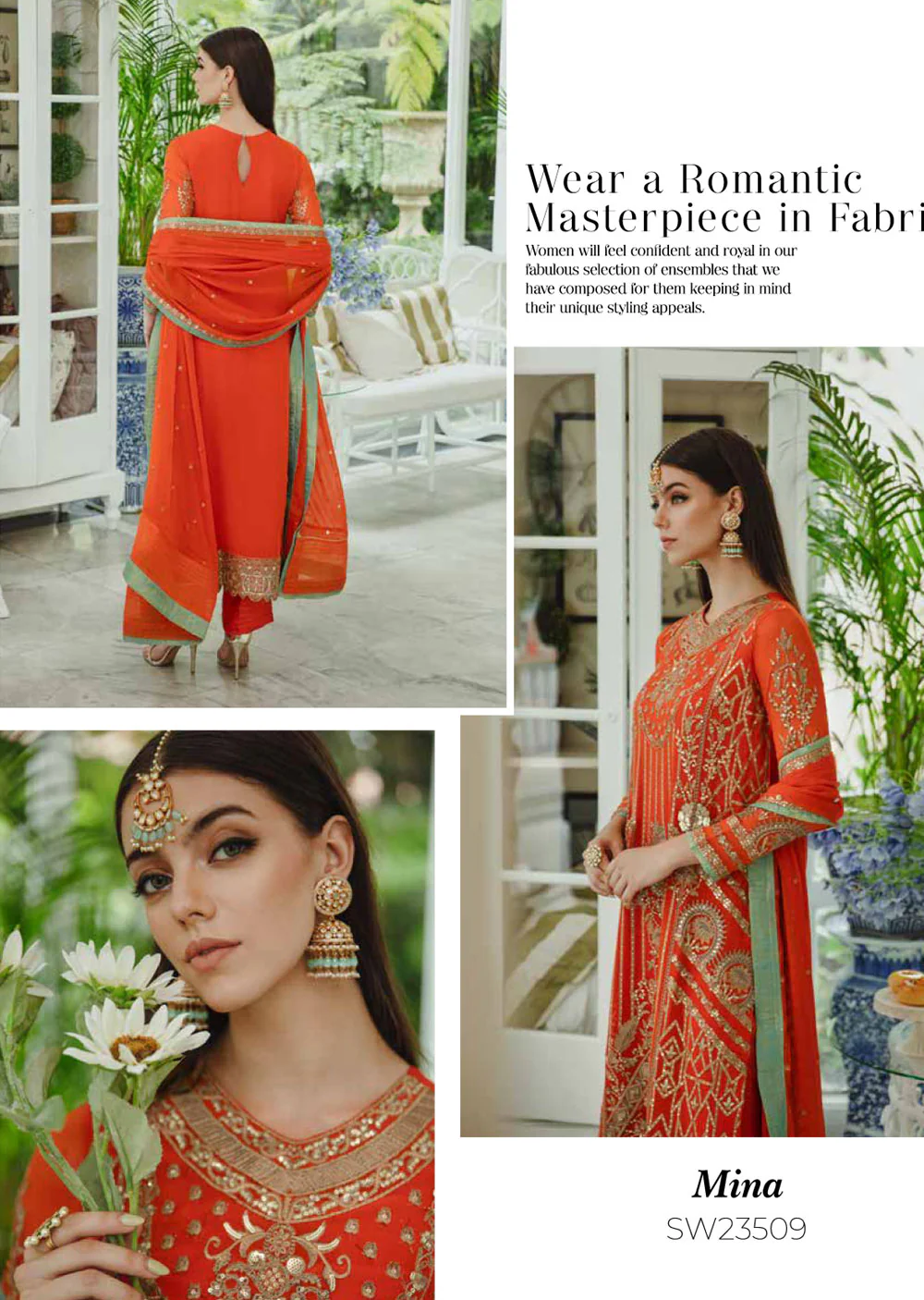 SW2302 - Readymade - Freesia by Ariya Chiffon De Luxe 2024 - Image 2