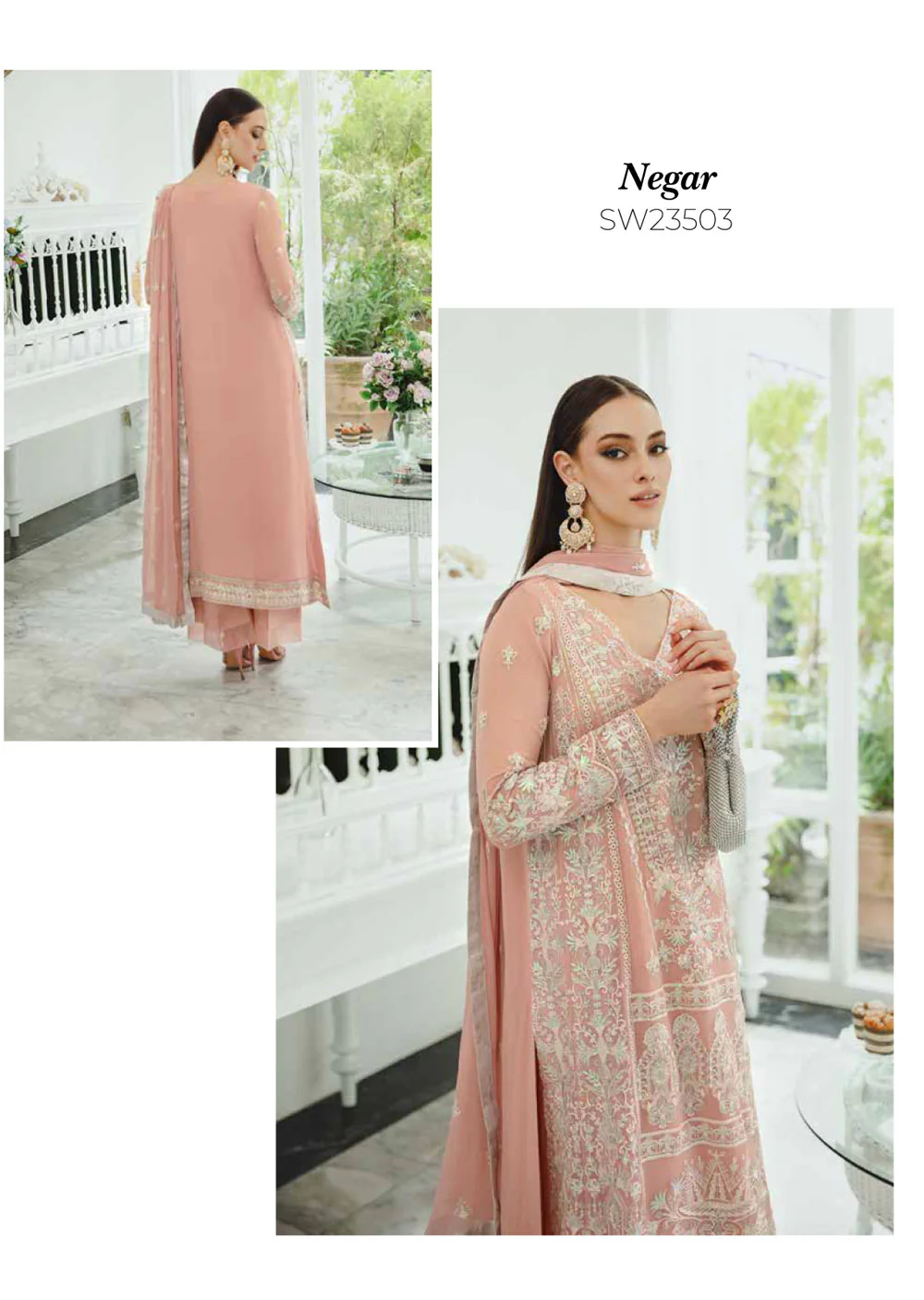 SW2308 - Readymade - Freesia by Ariya Chiffon De Luxe 2024 - Image 2