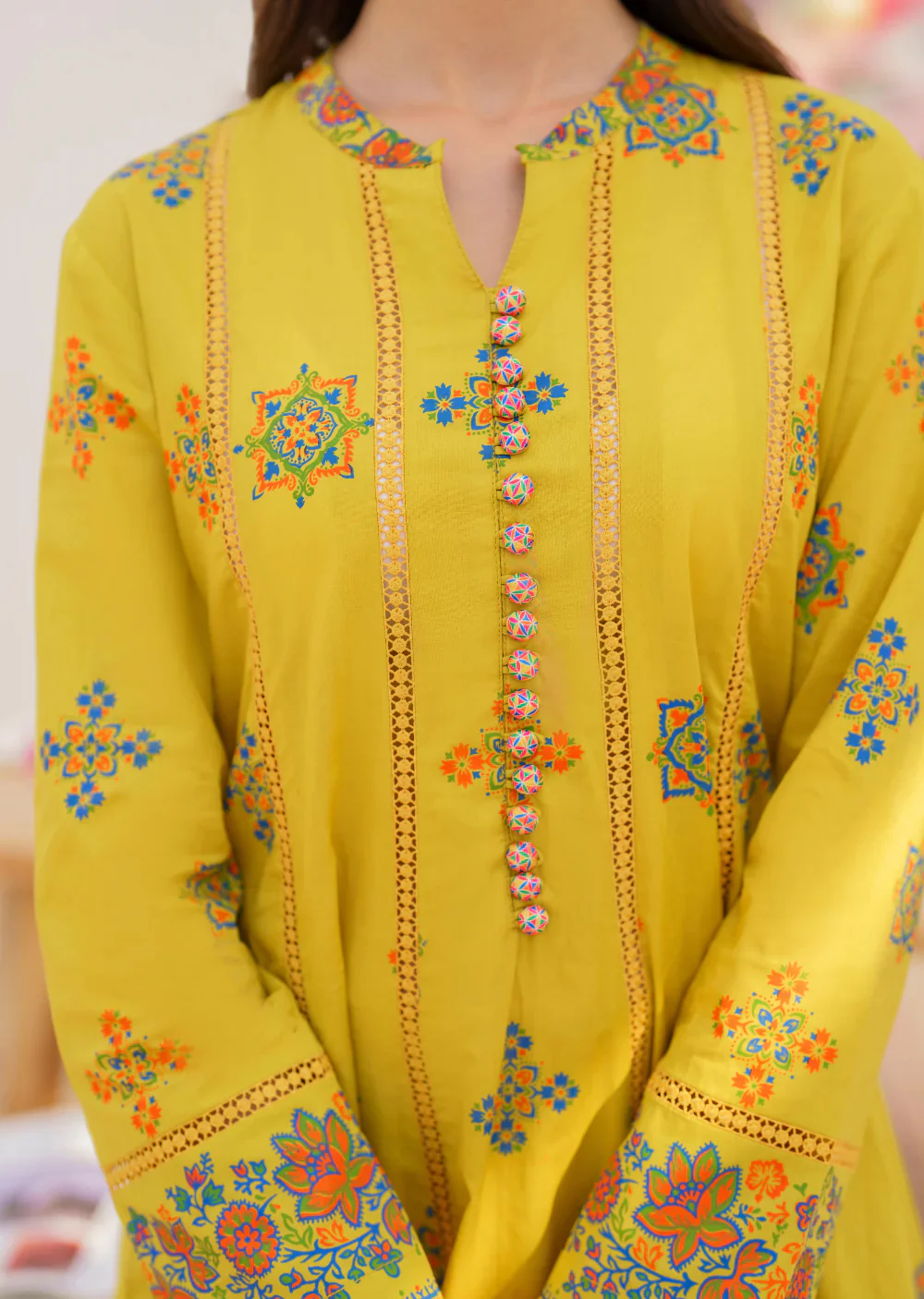 TASHA- Readymade 3 Piece Cotton Suit - Image 3