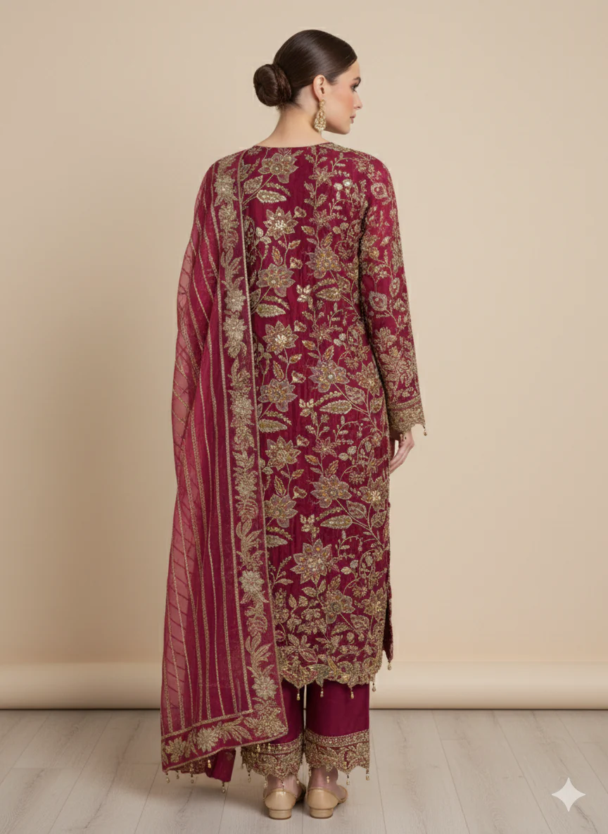 TFE-1006- Readymade Chiffon Formals - Image 2