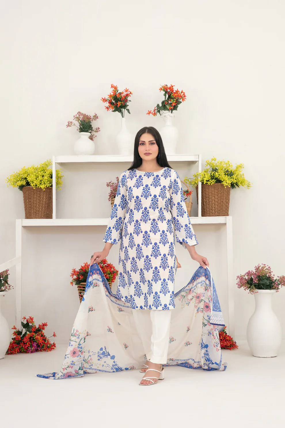 TWD-2272 Readymade Mizna Tawakkal Lawn Suit 2025