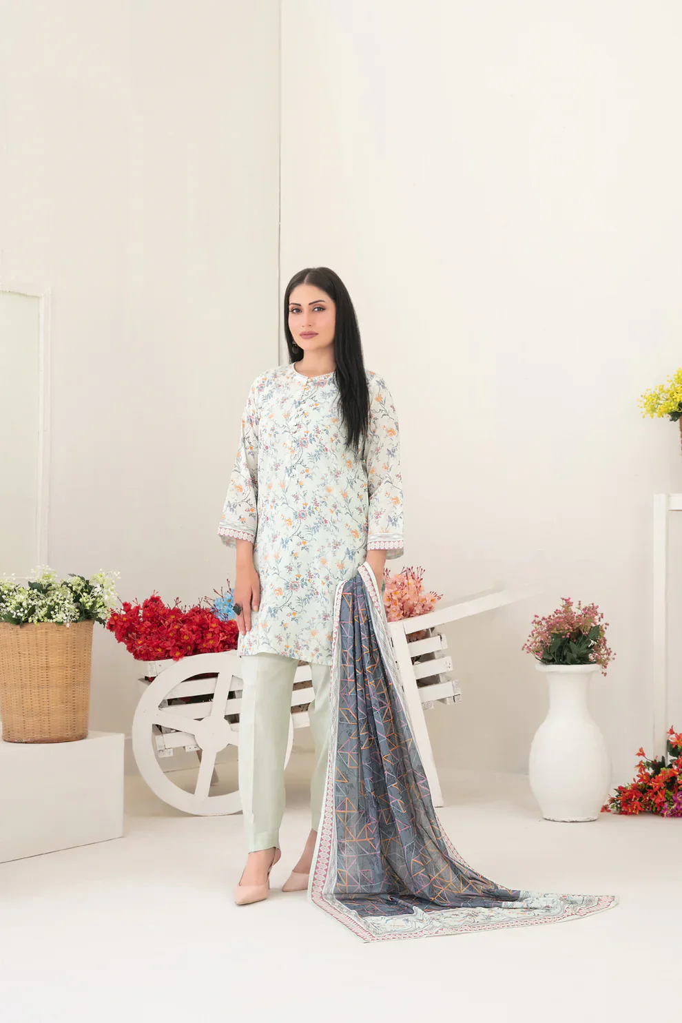 TWD-2273 Readymade Mizna Tawakkal Lawn Suit 2025