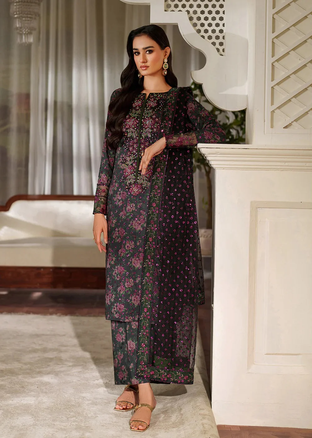 UE-537 Iznik Printed Formals - Image 5