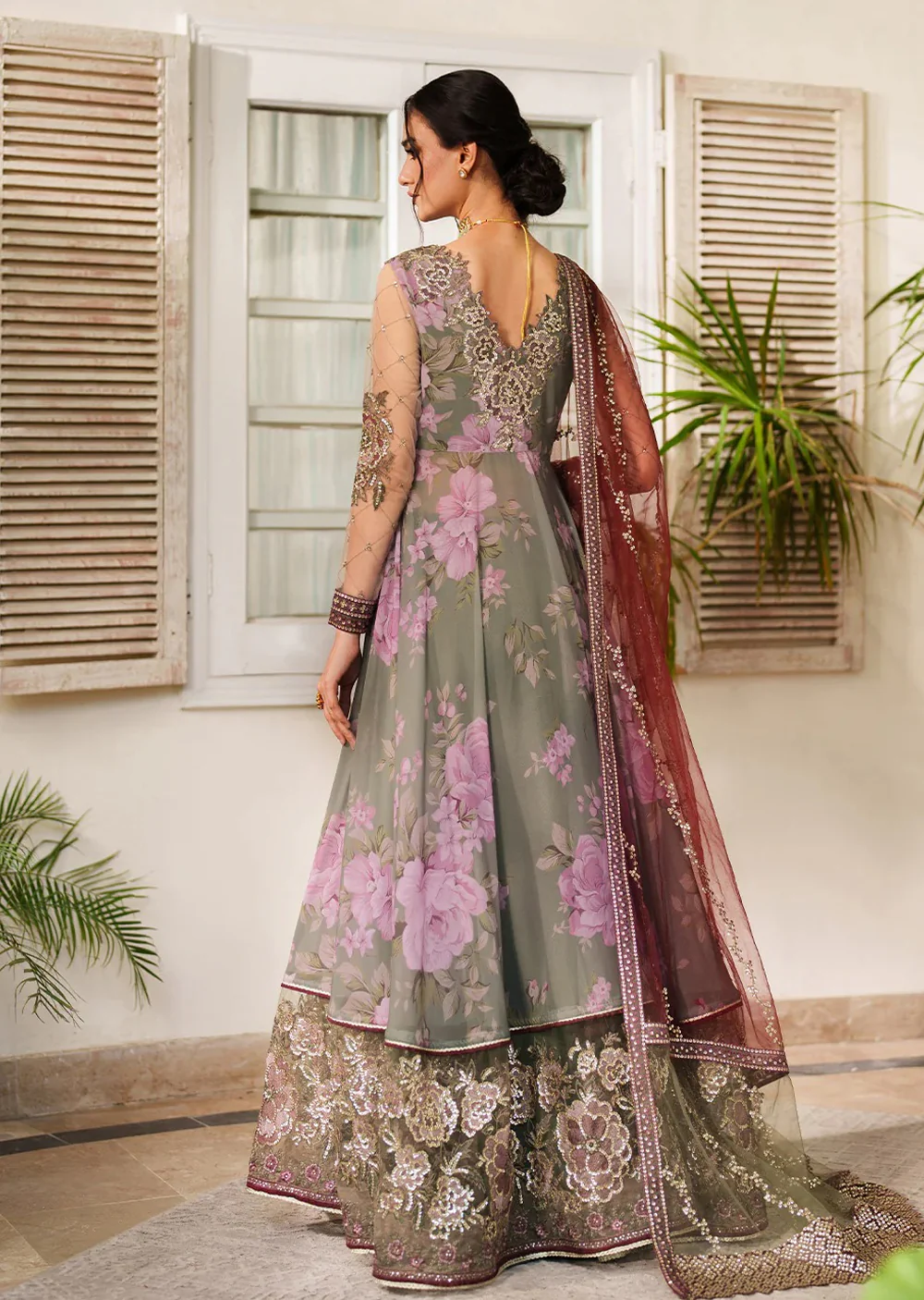 UE-541 Iznik Printed Formals - Image 3