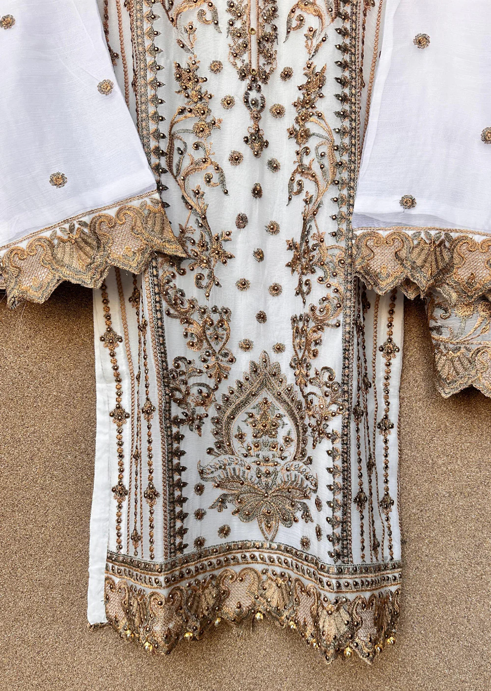 UJK-02 - White - Readymade - Florine Chiffon Suit 2025 - Image 5